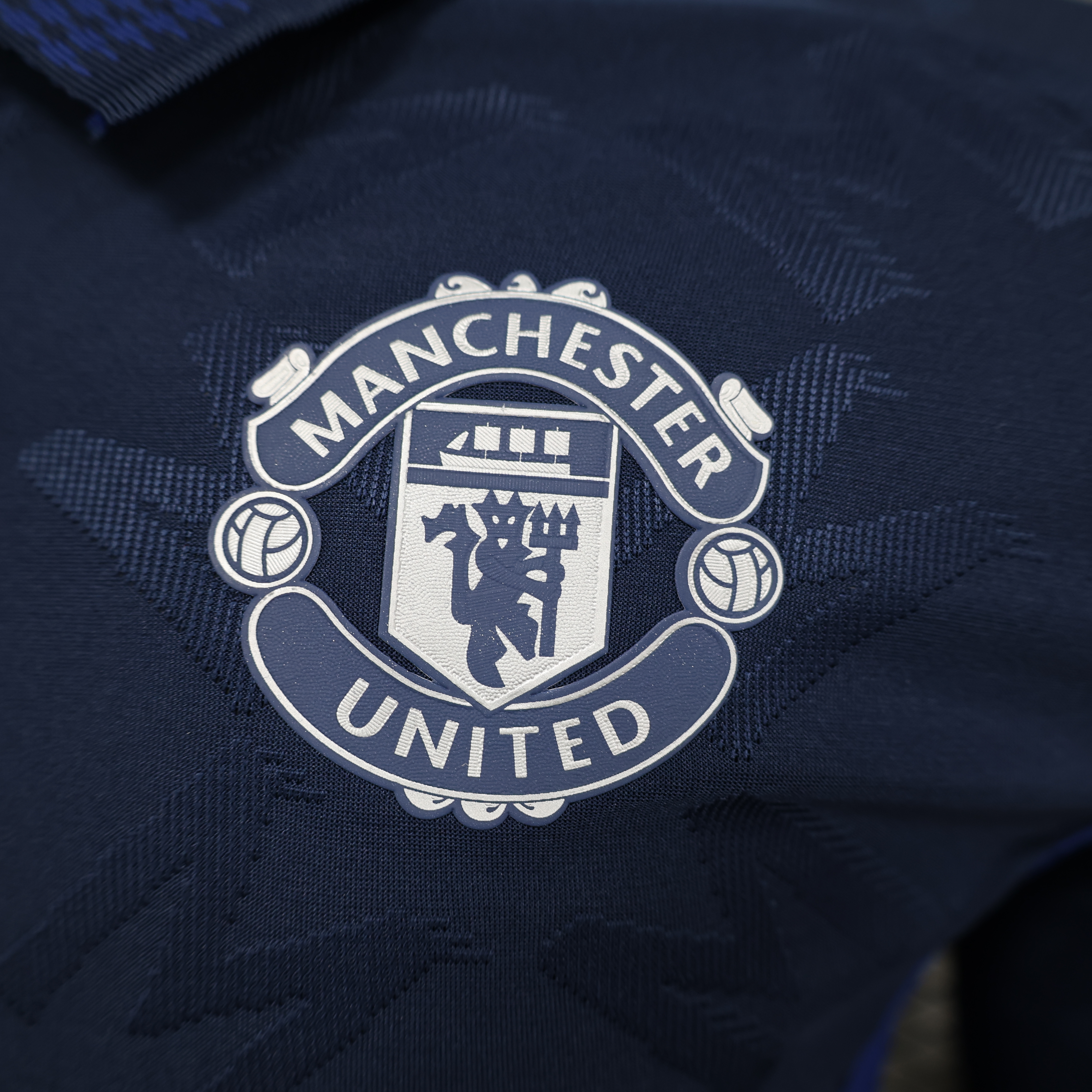 24-25 Manchester United Away Long Sleeve Player Jersey/24-25 曼联客场球员长袖
