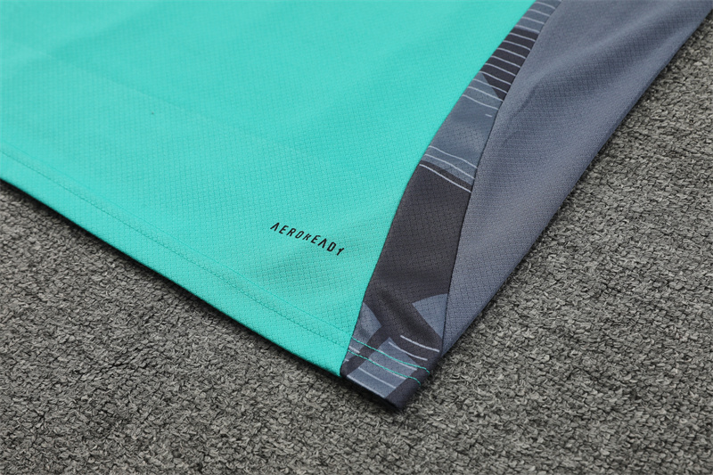 24-25 AX Lake Green Short Sleeve Training Suit/ 24-25 AX 绿色短袖训练服