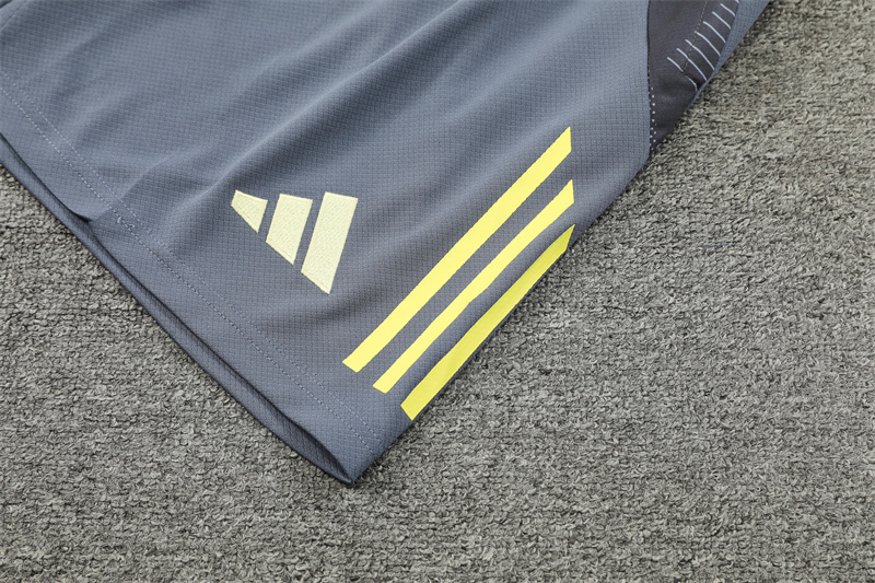24-25 AX Yelllow Short Sleeve Training Suit/ 24-25 AX 黄色短袖训练服