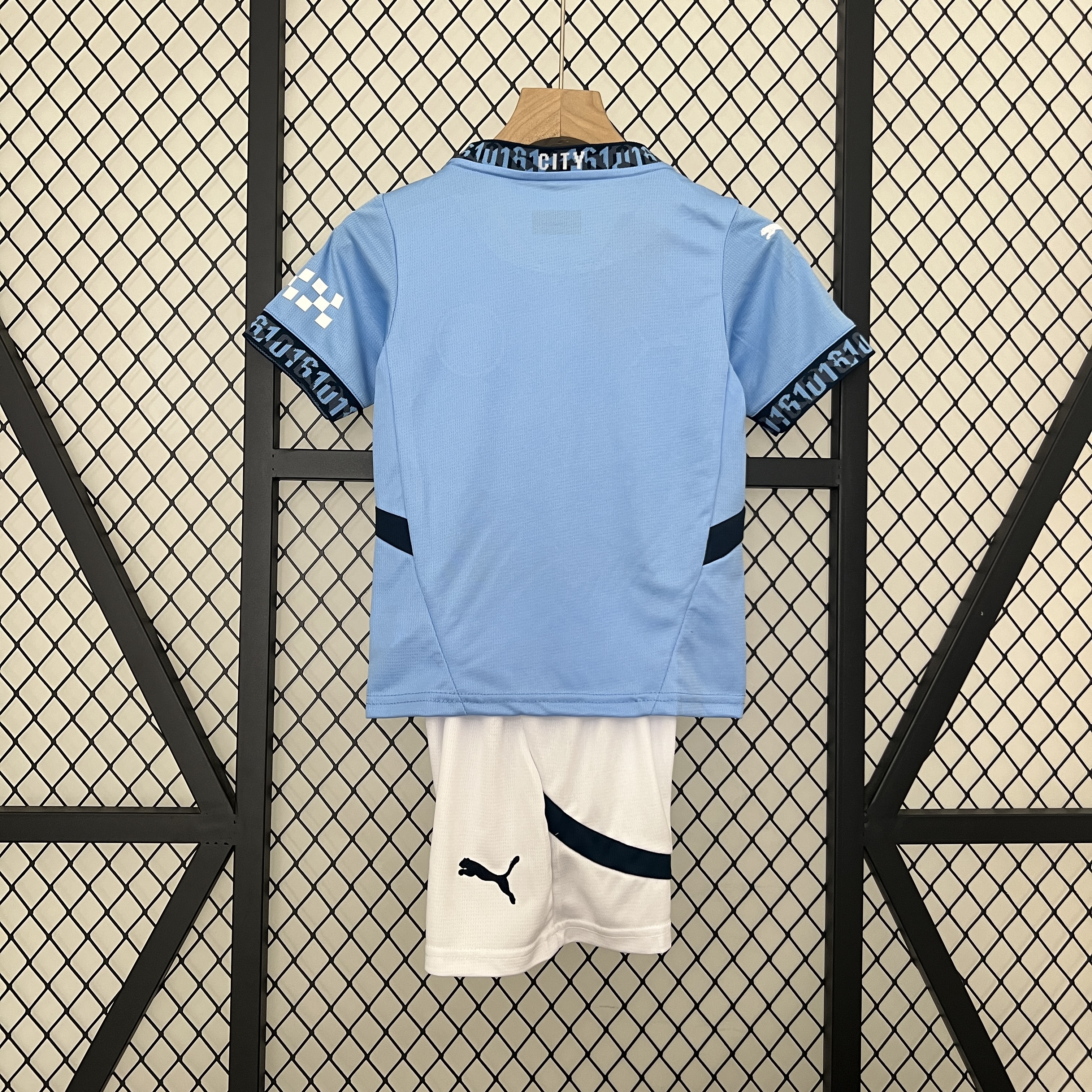 24-25 Manchester City Home Kid Kit/24-25曼城主场童装