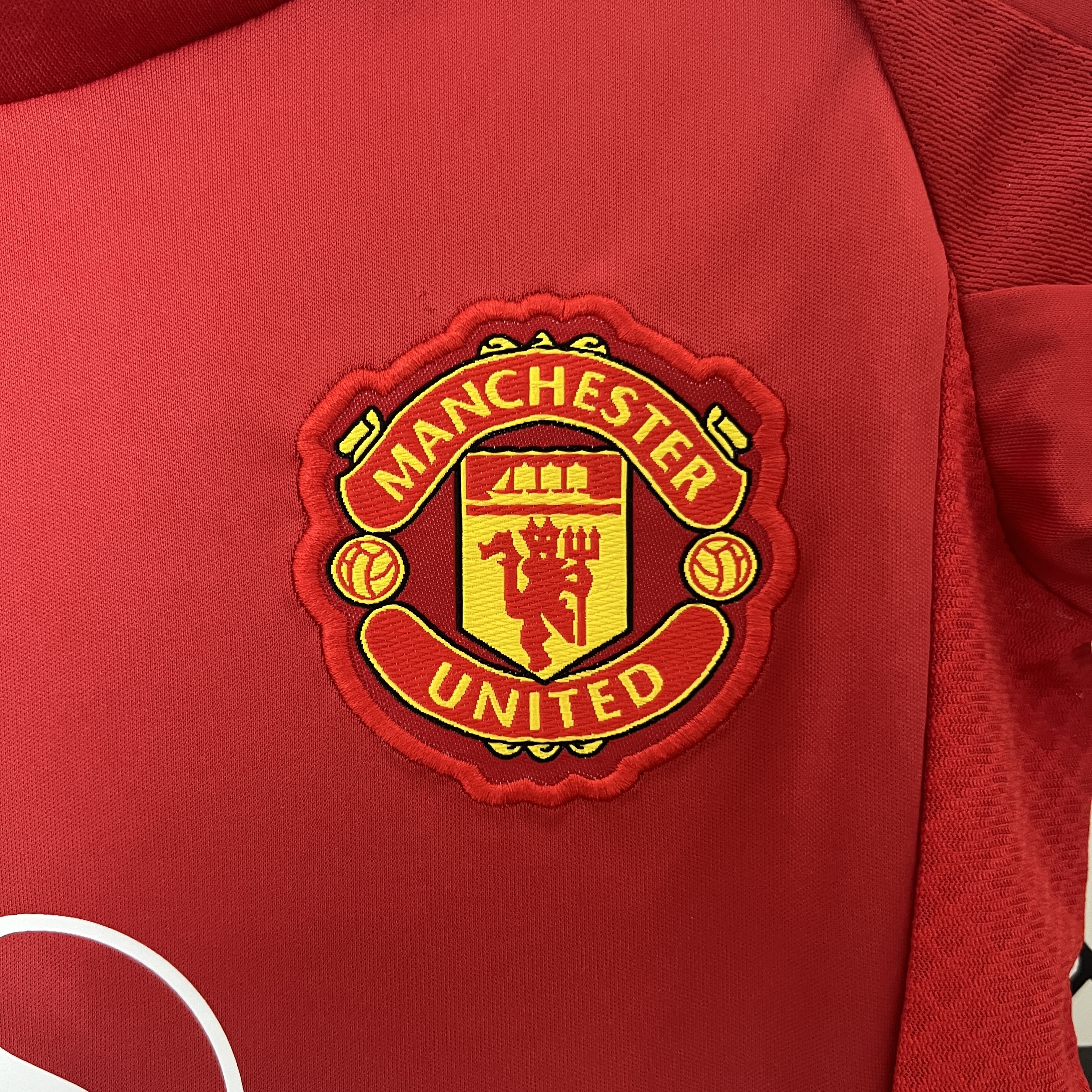 24-25 Manchester United Home Kid Kit/24-25曼联主场童装