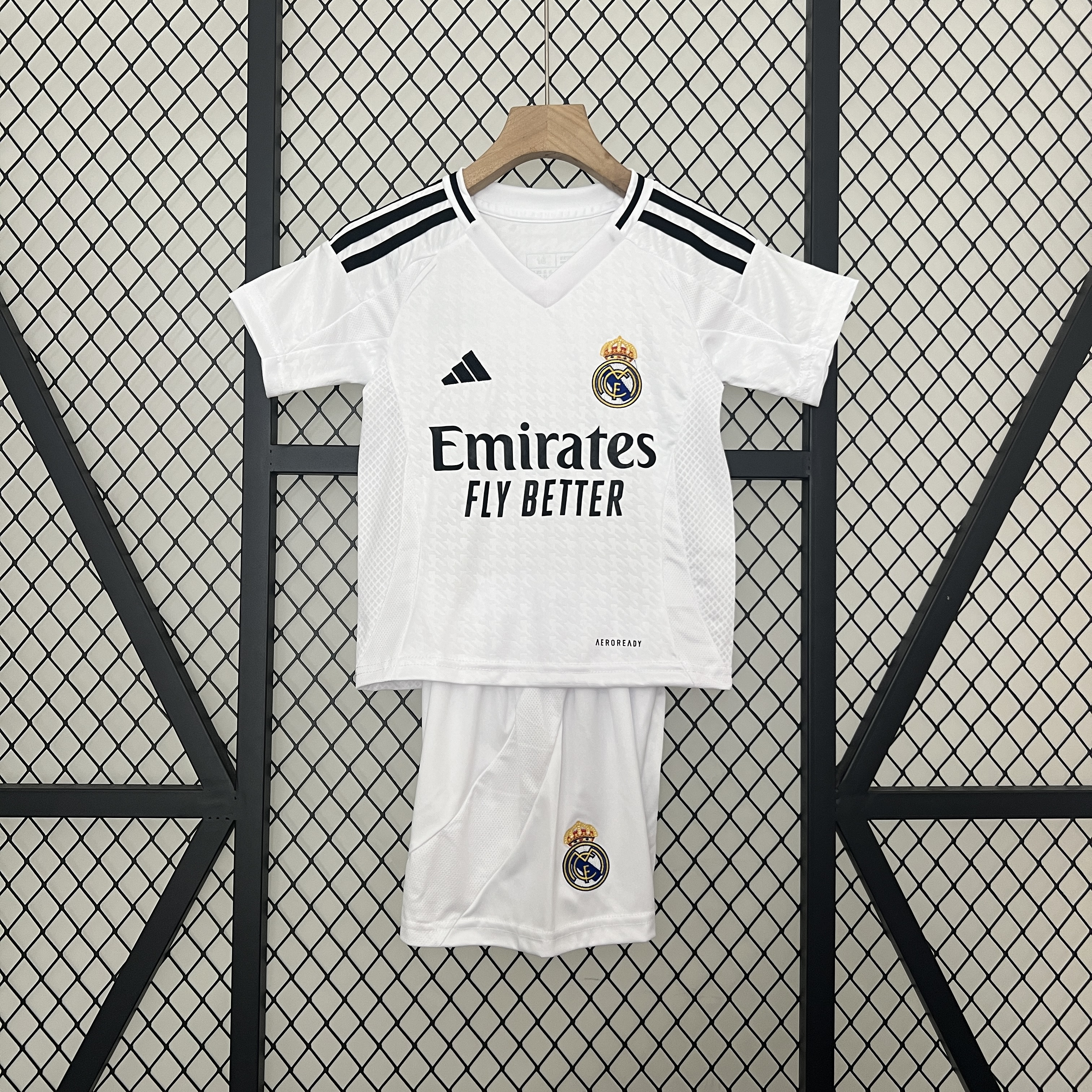 24-25 Real Madrid Home Kid Kit/24-25皇马主场童装