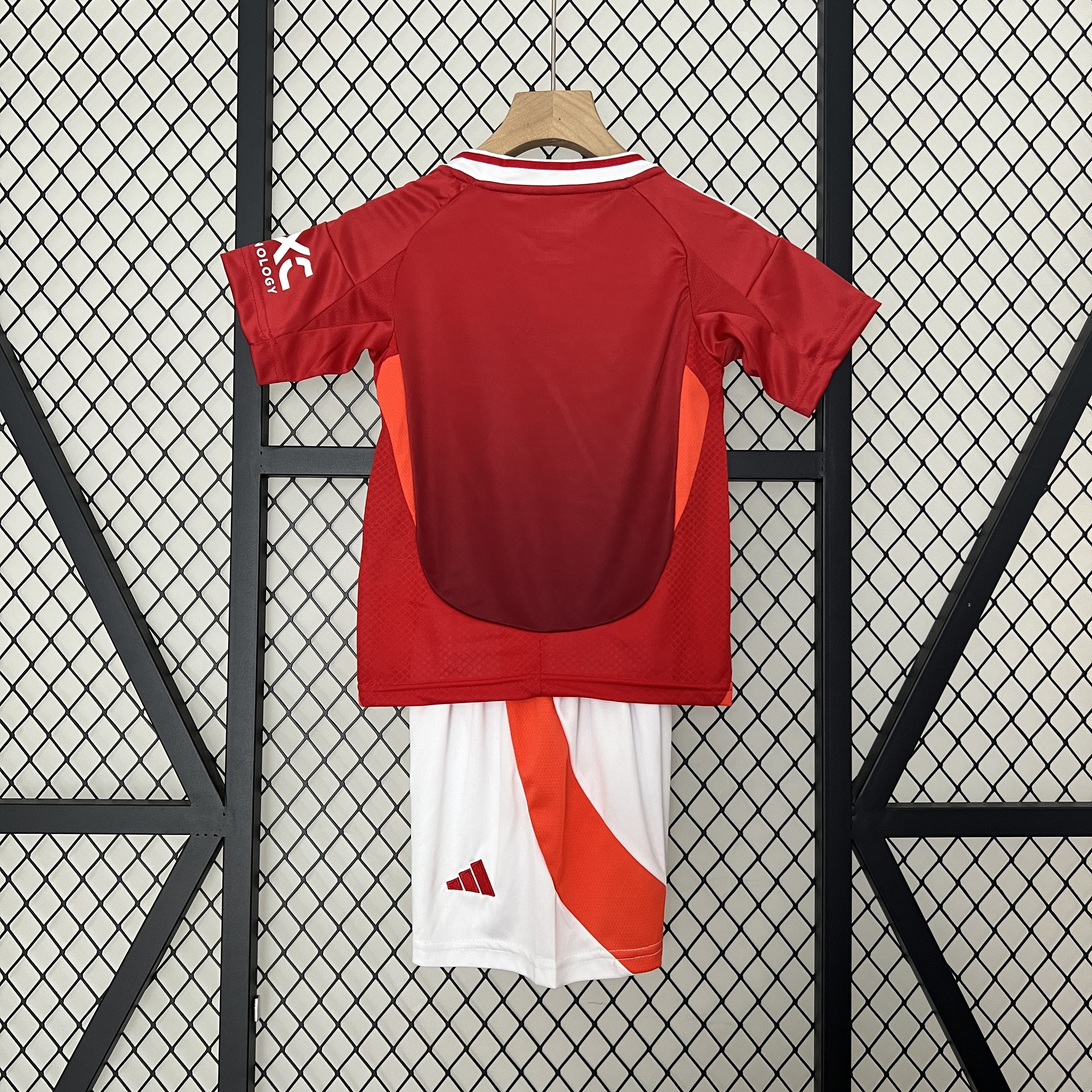 24-25 Manchester United Home Kid Kit/24-25曼联主场童装