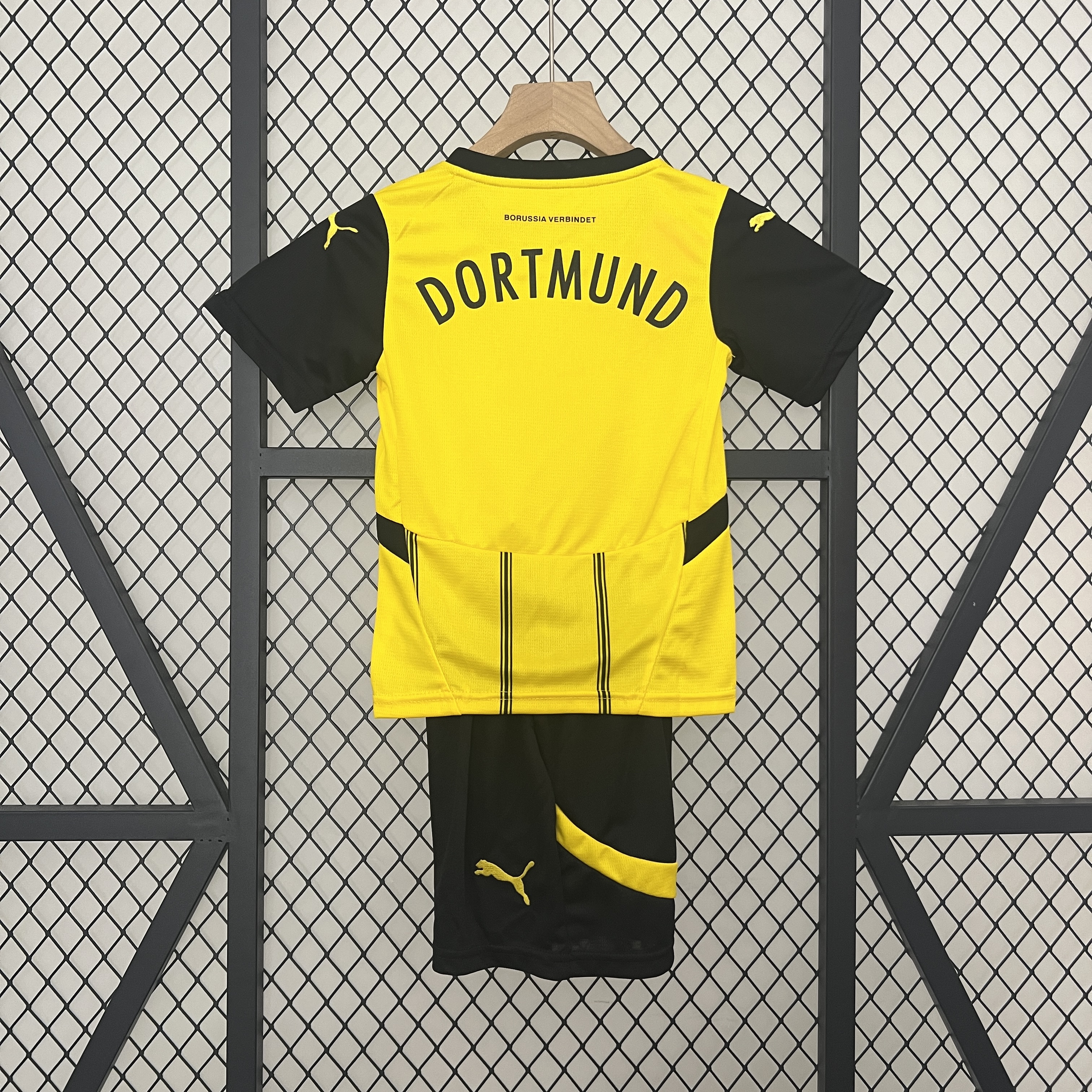 24-25 Borussia Dortmund Home Kid Kit/24-25多特蒙德主场童装