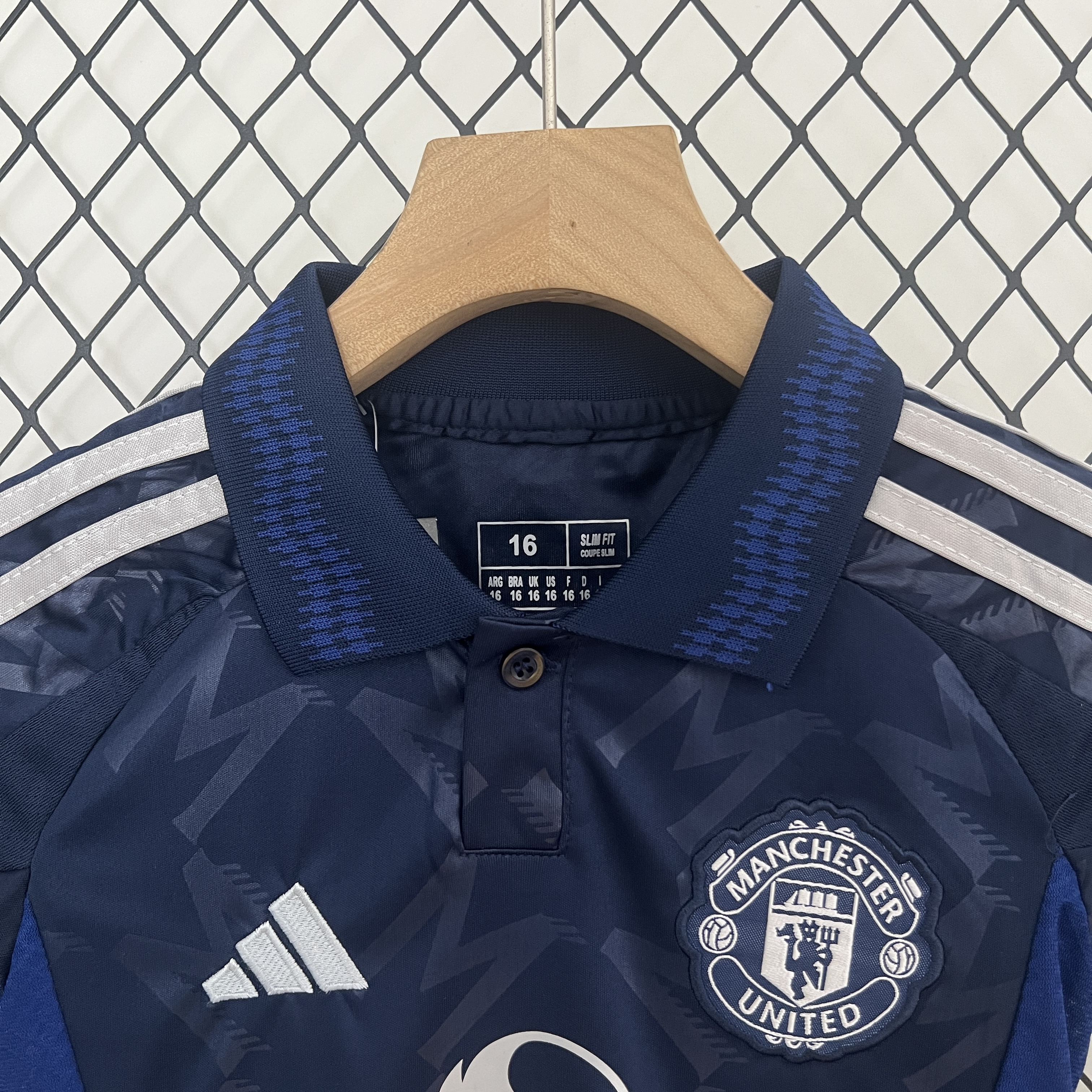 24-25 Manchester United Away Kid Kit/24-25曼联客场童装