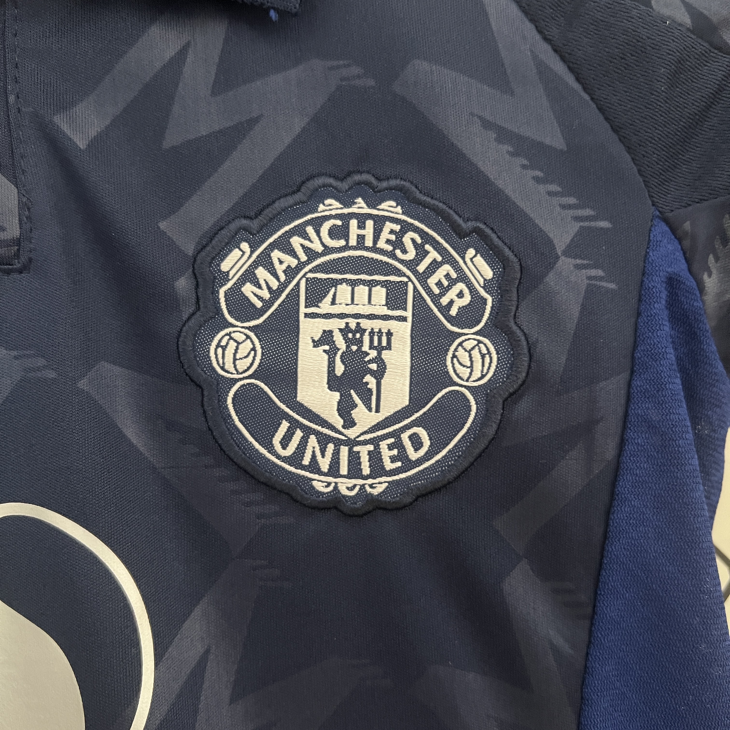 24-25 Manchester United Away Kid Kit/24-25曼联客场童装