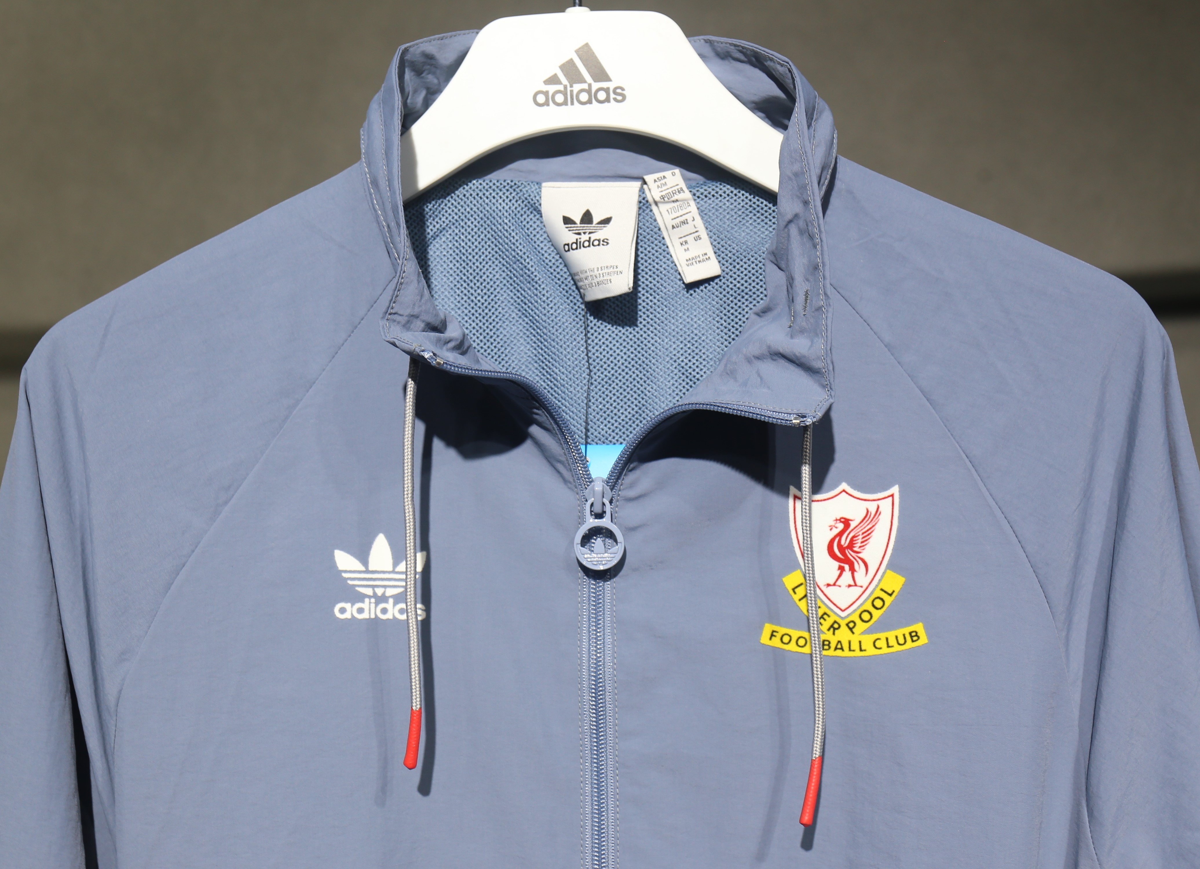 24-25 Liverpool Retro Windbreaker Suit/24-25 利物浦复古风衣套装