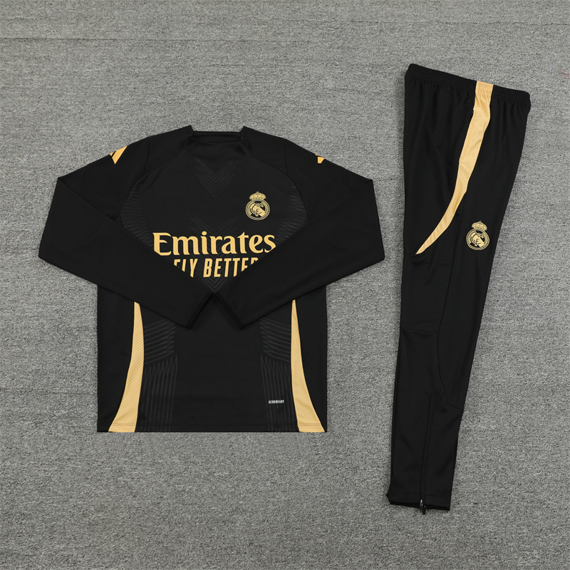 24-25 Real Madrid Player Version Training Suit/24-25皇马半拉训练服,球员版