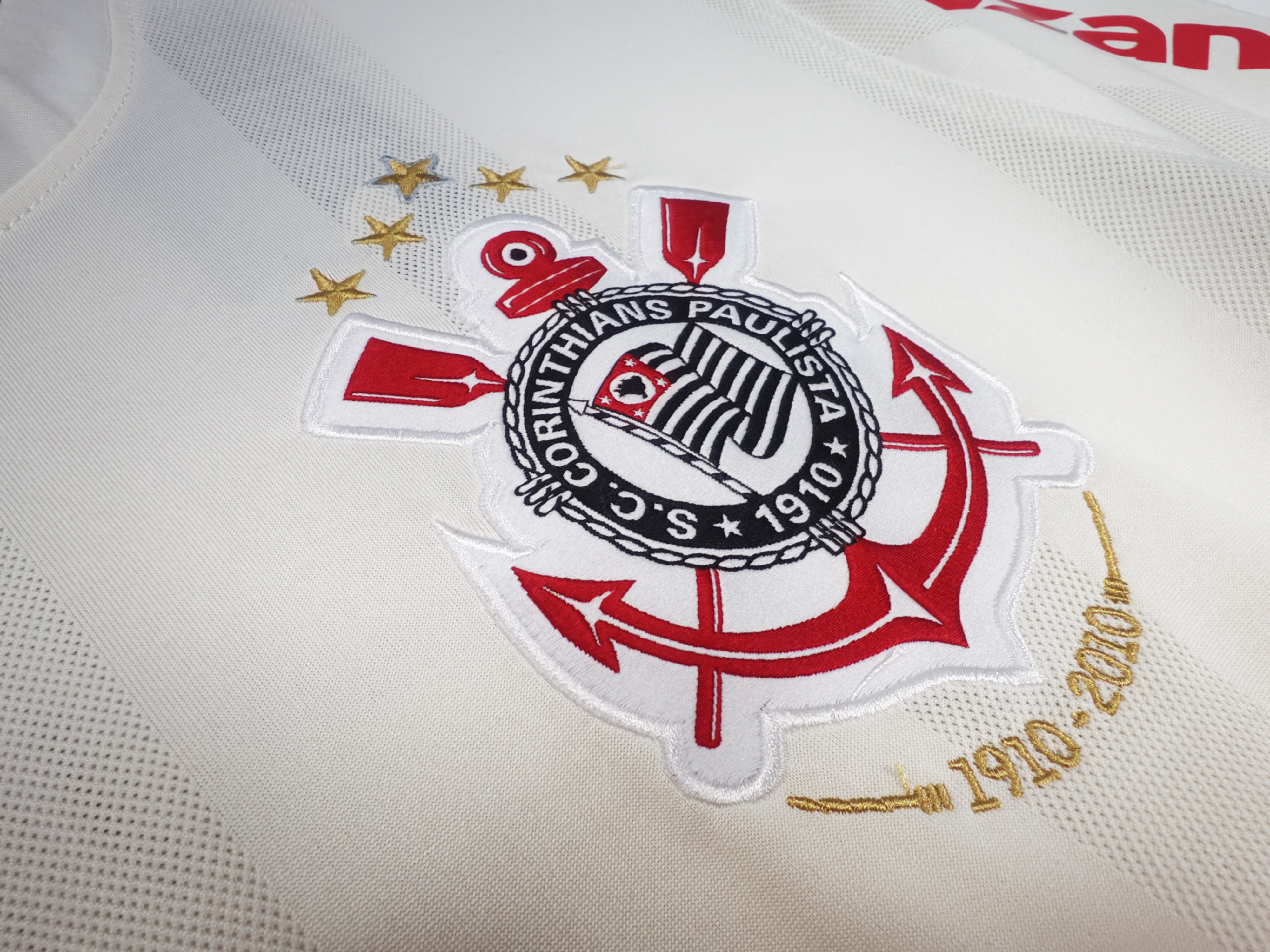 2012 Corinthians Home White Retro Jersey/2012科林蒂安主场
