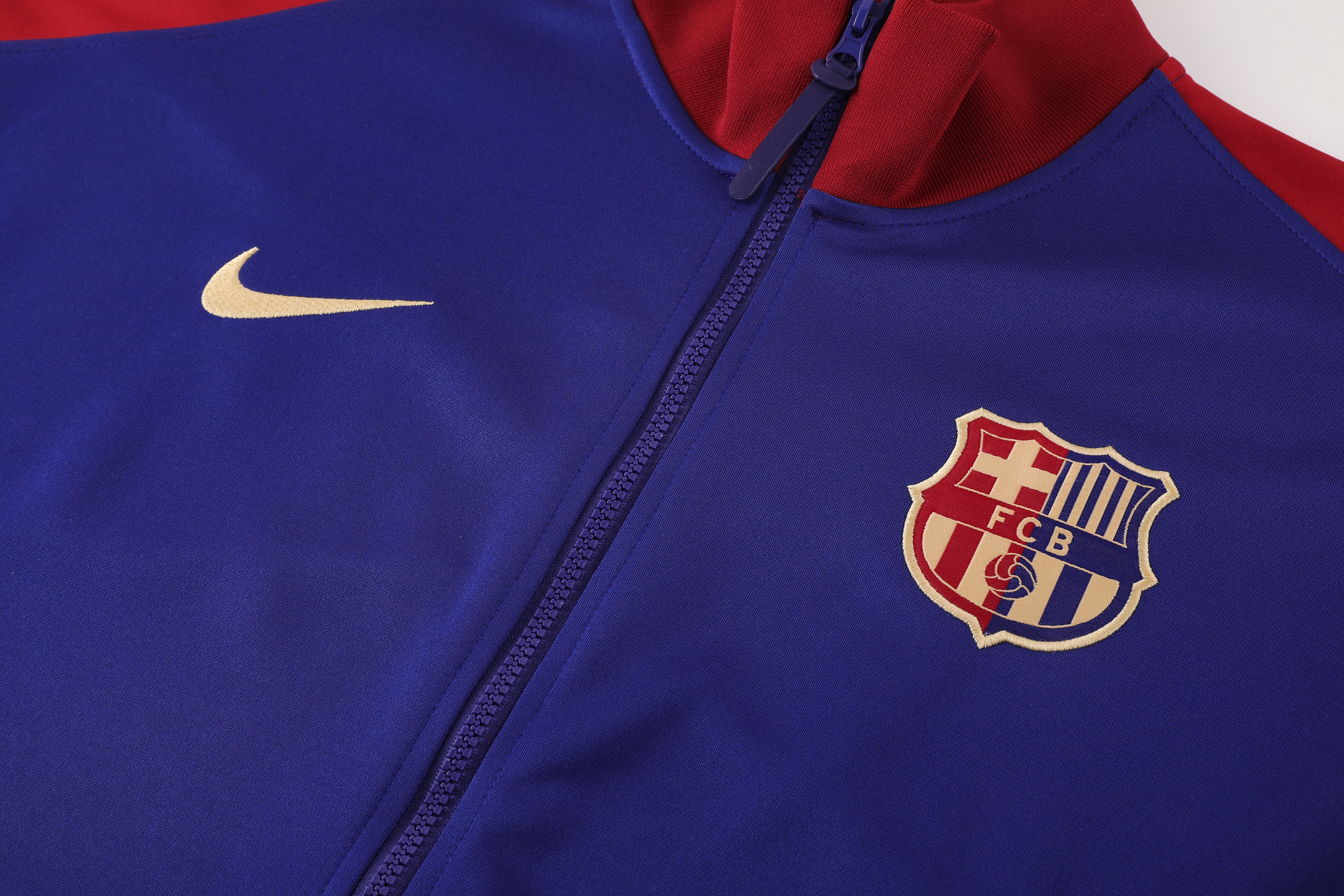 24-25 Barcelona Blue Jacket Tracksuit/24-25巴萨夹克训练服