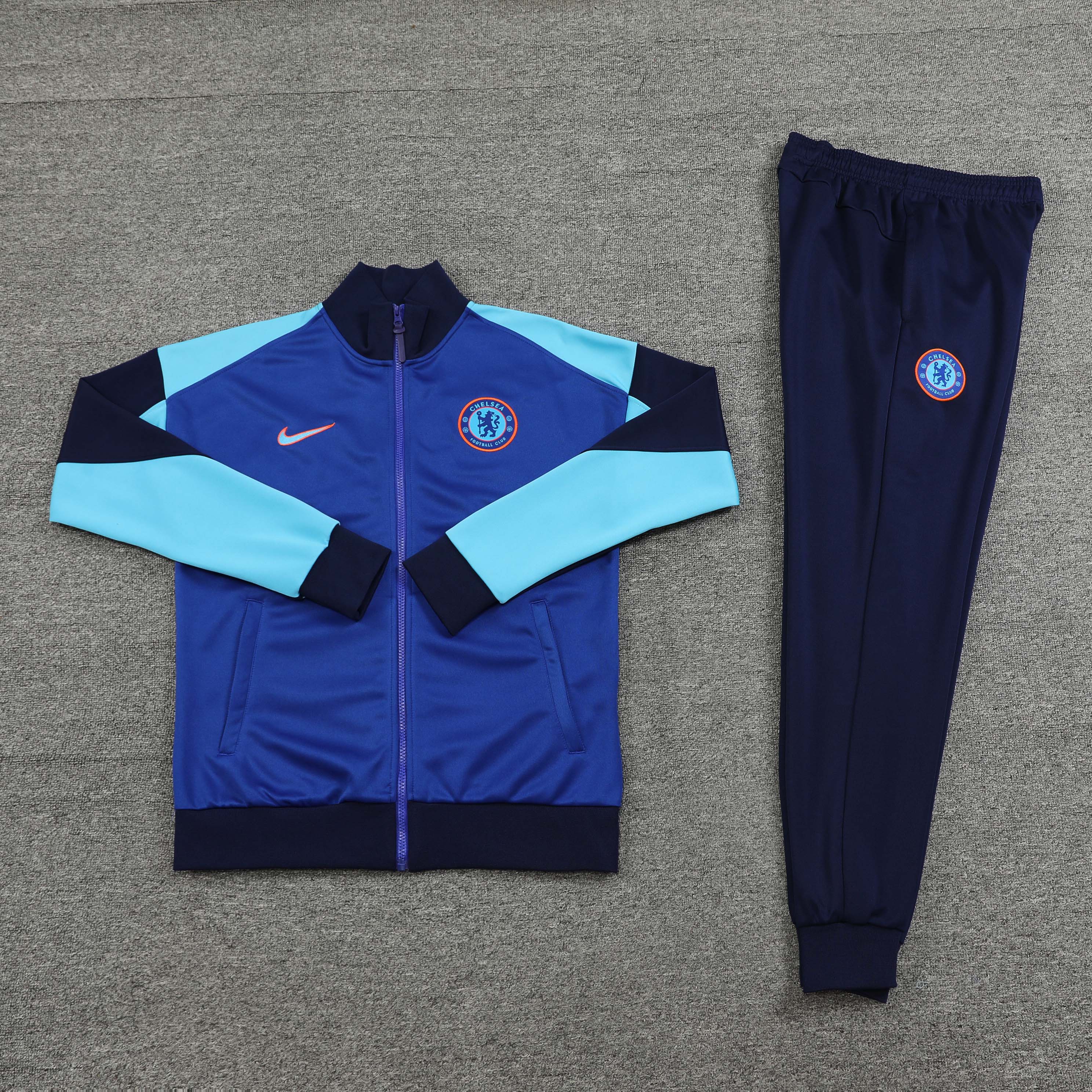 24-25 Chelsea Blue Jacket Tracksuit/24-25切尔西夹克训练服