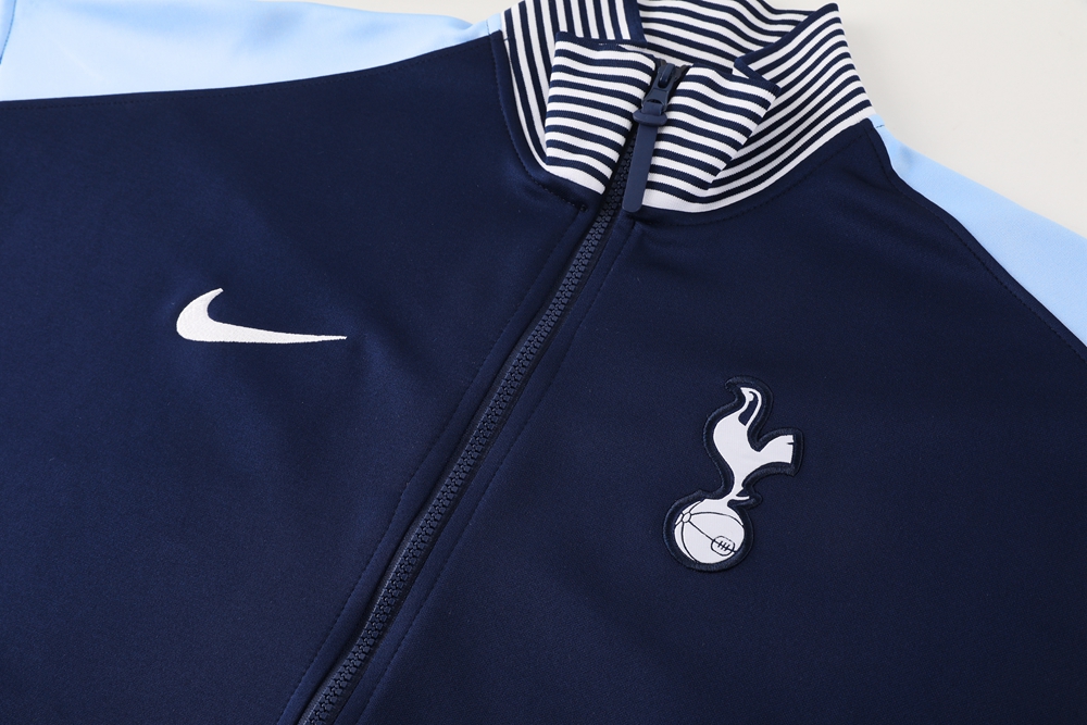 24-25 Tottenham Blue Jacket Tracksuit/ 24-25 热刺蓝色夹克训练服
