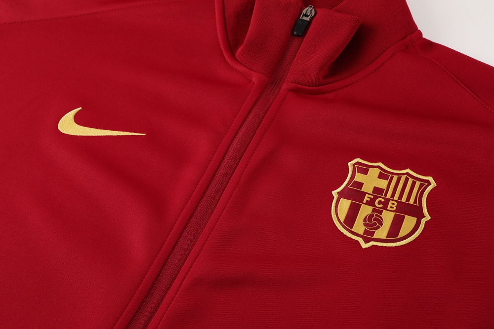 24-25 Barcelona Red Jacket Tracksuit/ 24-25巴萨红色夹克训练服