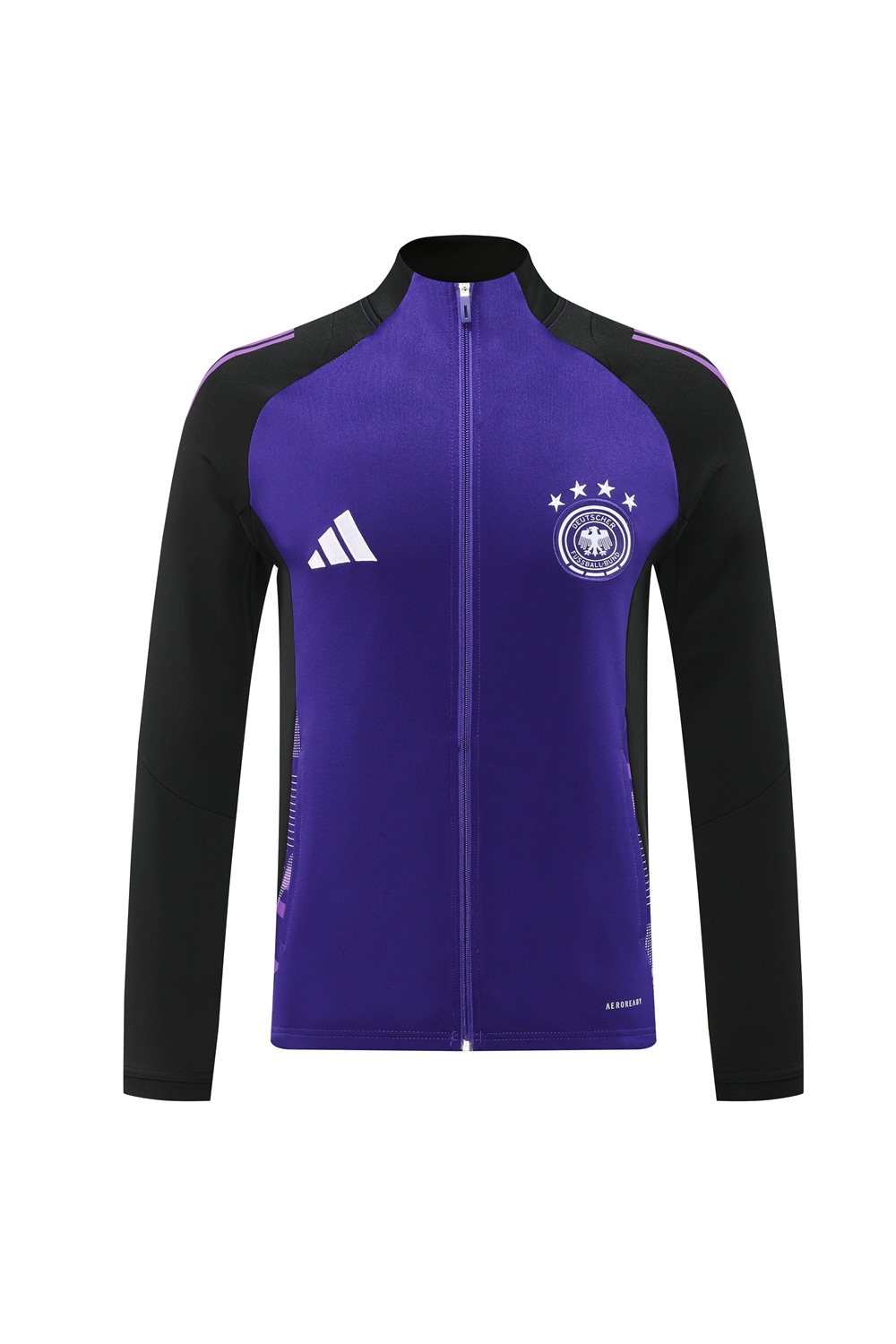 2024Germany Purple Jacket Tracksuit/ 2024德国紫色夹克训练服