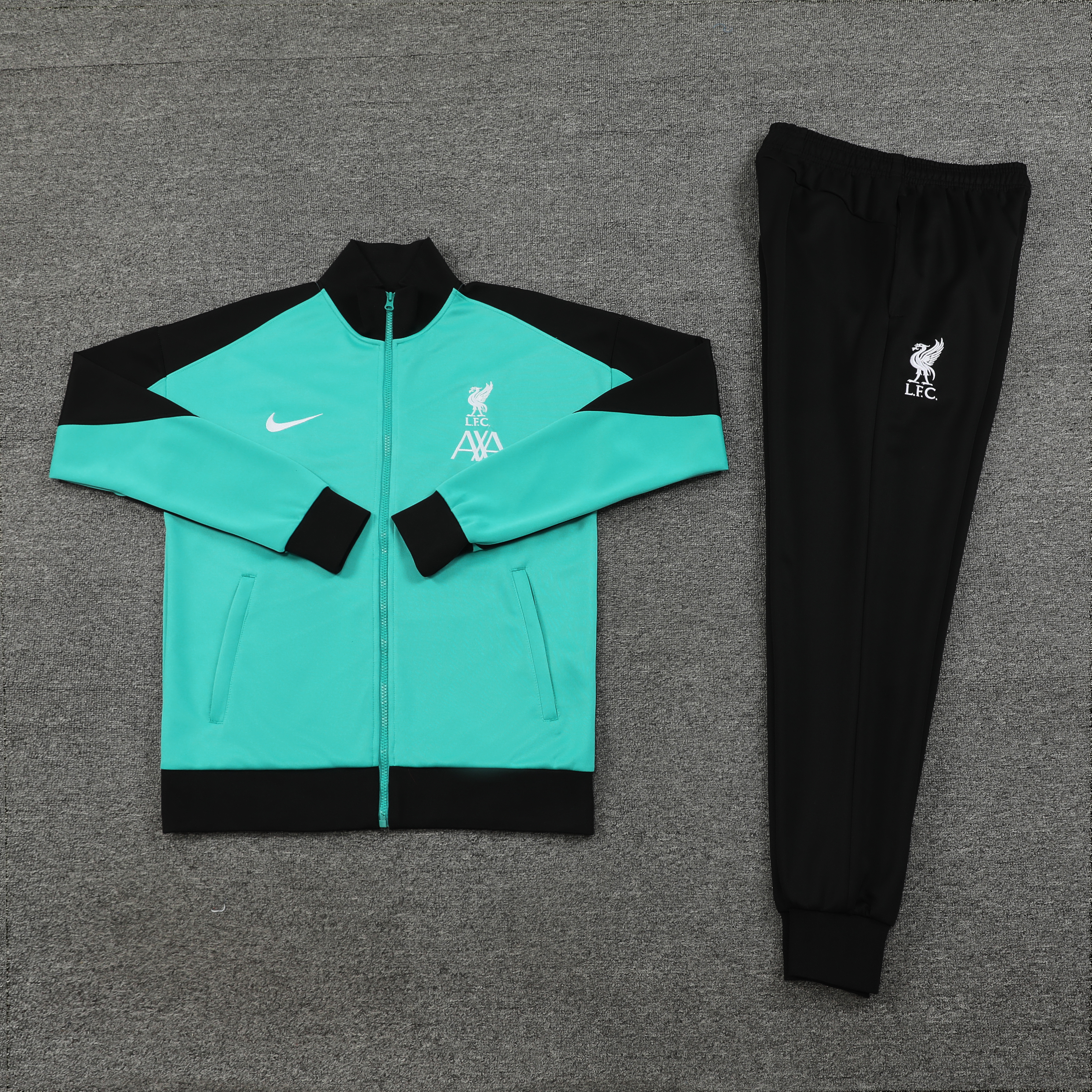 24-25 Liverpool Green Jacket Tracksuit/ 24-25利物浦绿色夹克训练服