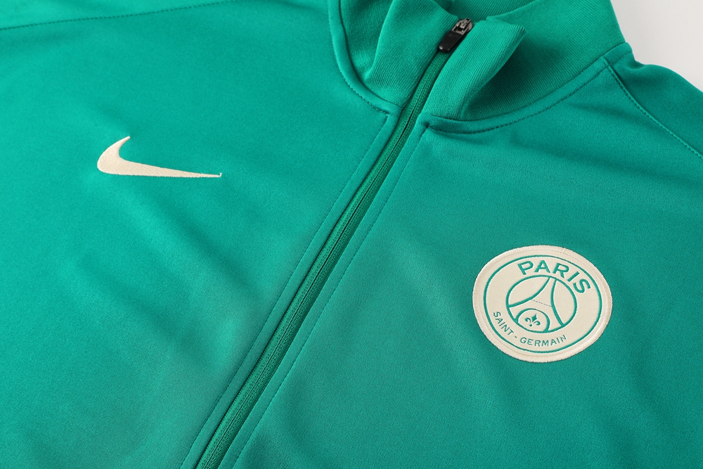 24-25 PSG Green Jacket Tracksuit/ 24-25巴黎绿色夹克训练服