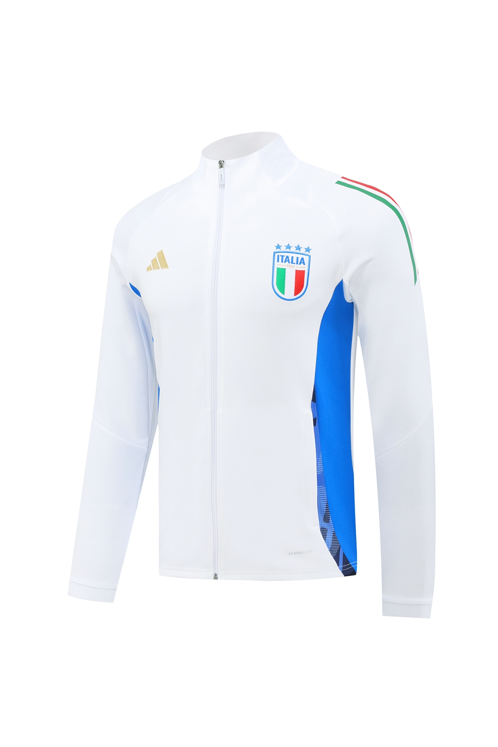 2024 Italy White Jacket Tracksuit/ 2024意大利白色夹克训练服