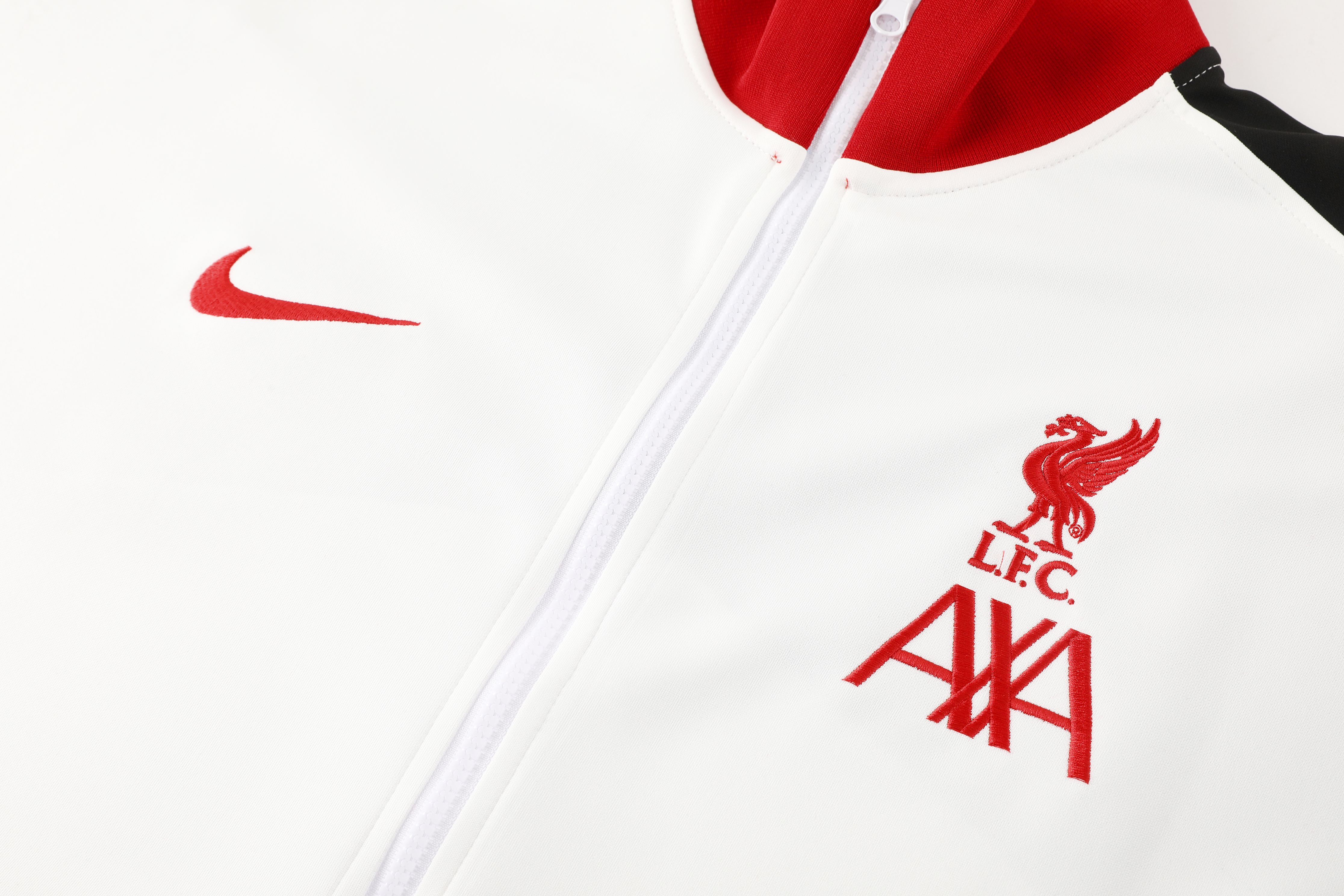 24-25 Liverpool White Jacket Tracksuit/ 24-25利物浦白色夹克训练服