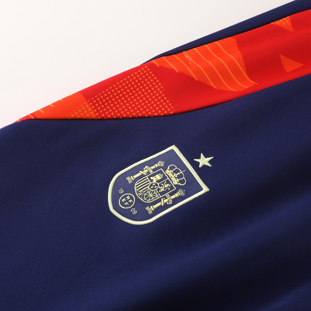 2024 Spain Red Jacket Tracksuit/ 2024西班牙红色夹克训练服