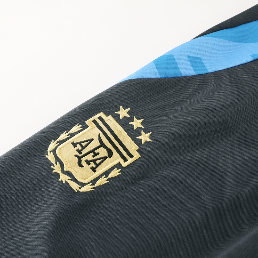2024 Argentina Gray Jacket Tracksuit/ 2024阿根廷灰色夹克训练服