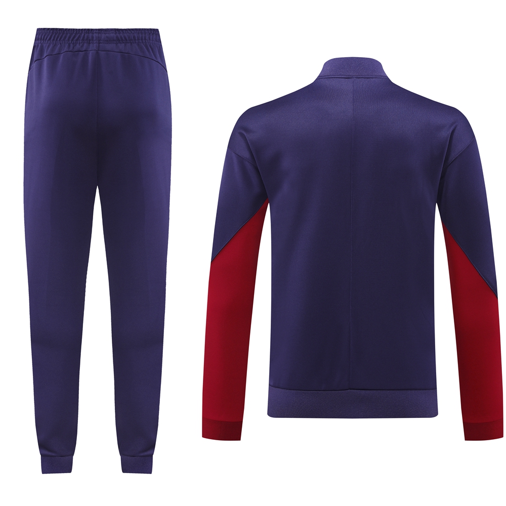 2024 England Purple Jacket Tracksuit/ 2024英格兰紫色夹克训练服