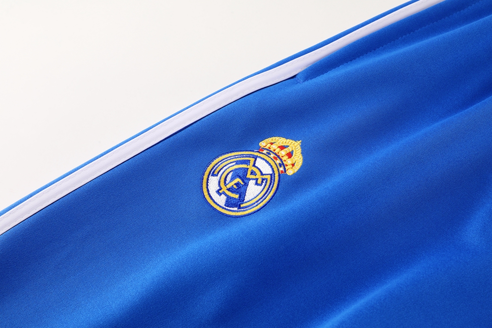 24-25 Real Madrid White Jacket Tracksuit/ 24-25 皇马白色夹克训练服