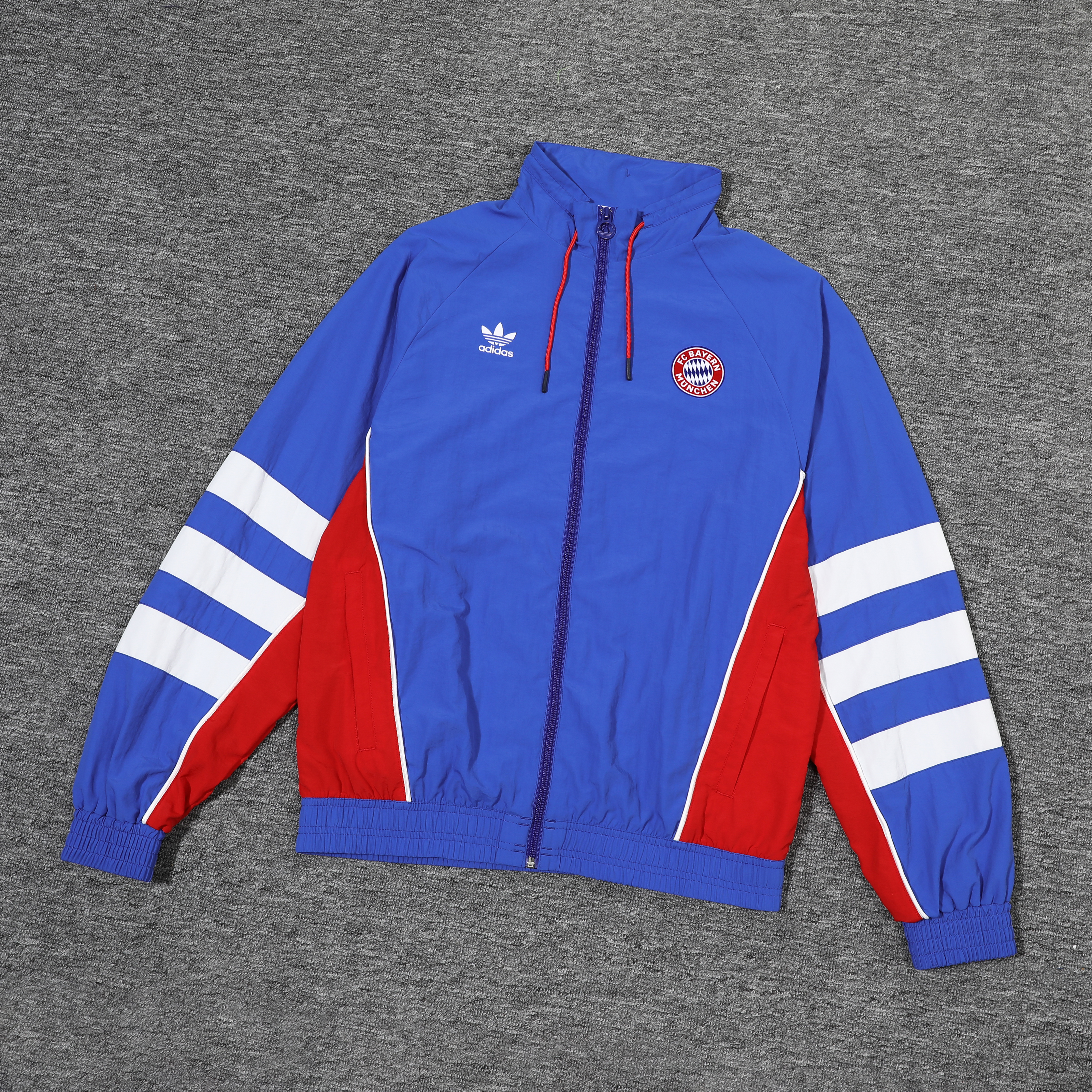 24-25 Bayern Munich Retro Windbreaker Suit/24-25拜仁复古风衣套装