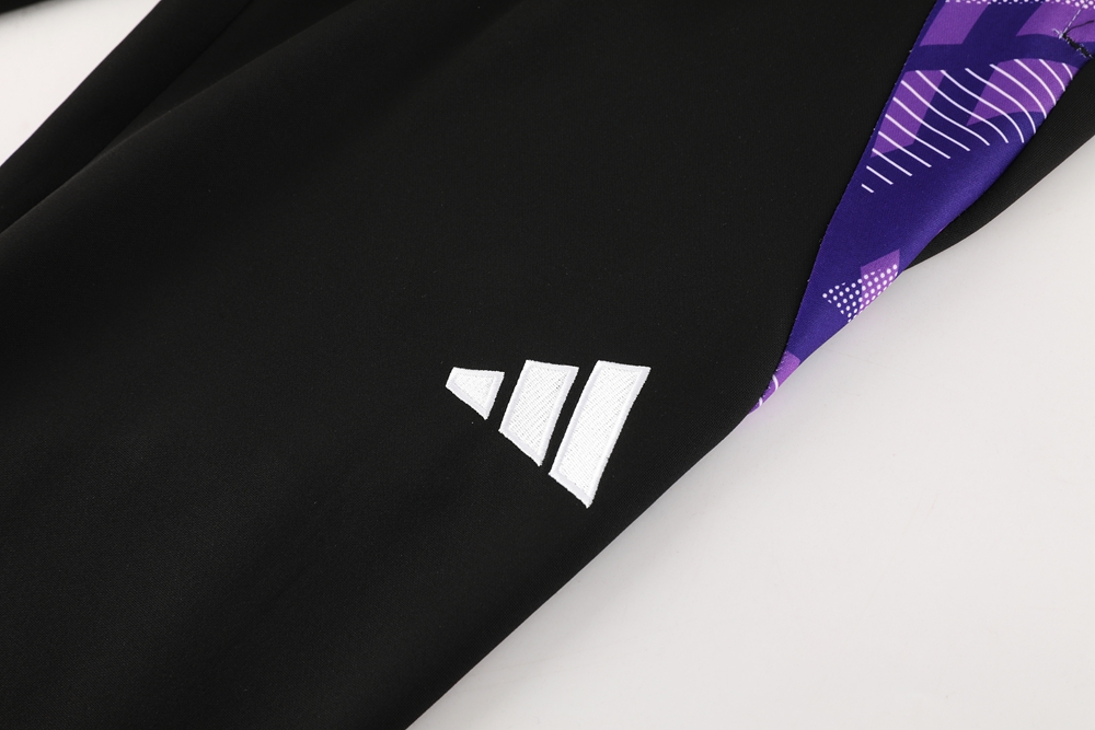 2024Germany Purple Jacket Tracksuit/ 2024德国紫色夹克训练服