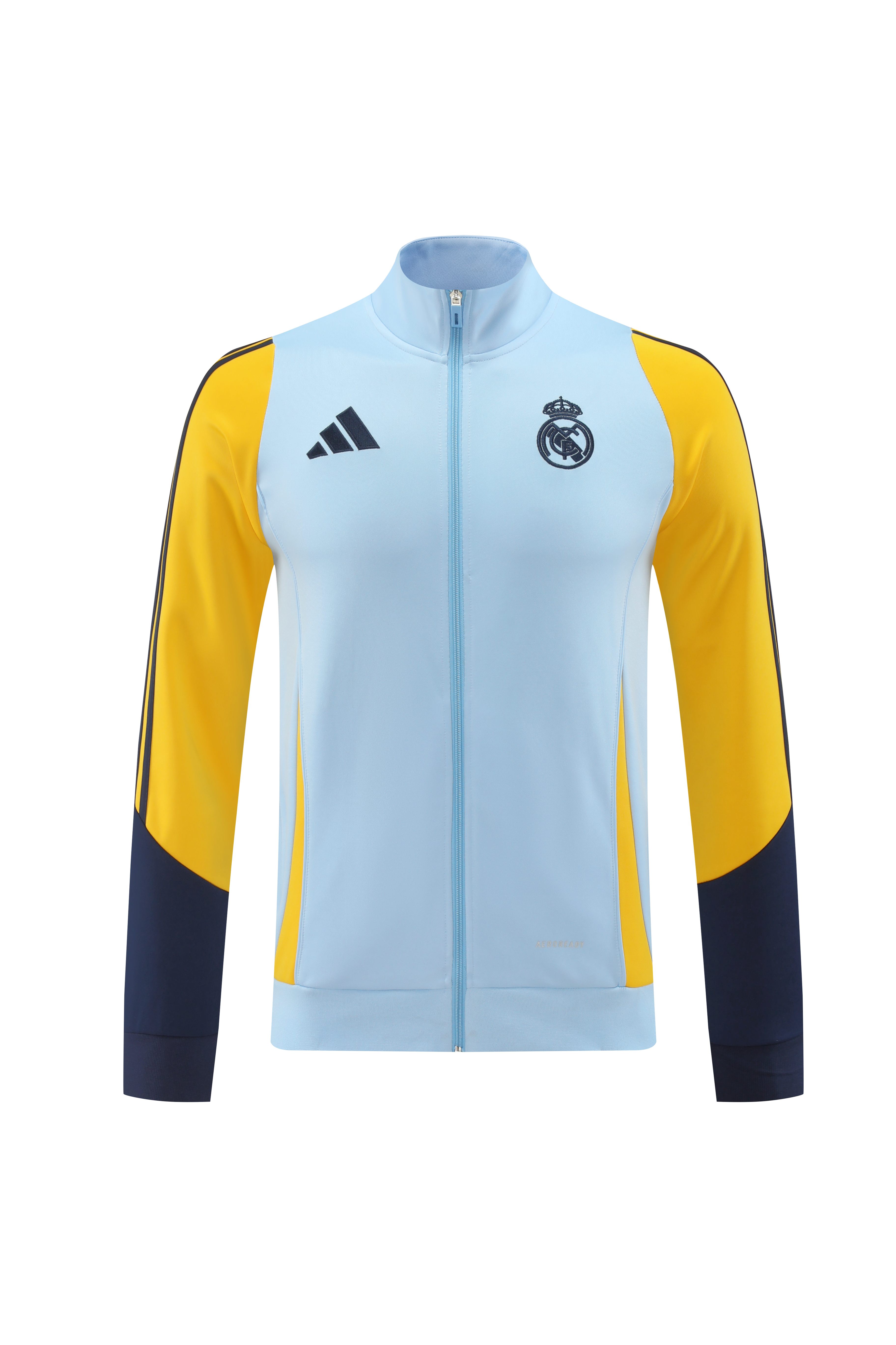 24-25 Real Madrid Light Blue Jacket Tracksuit/ 24-25 皇马浅蓝夹克训练服