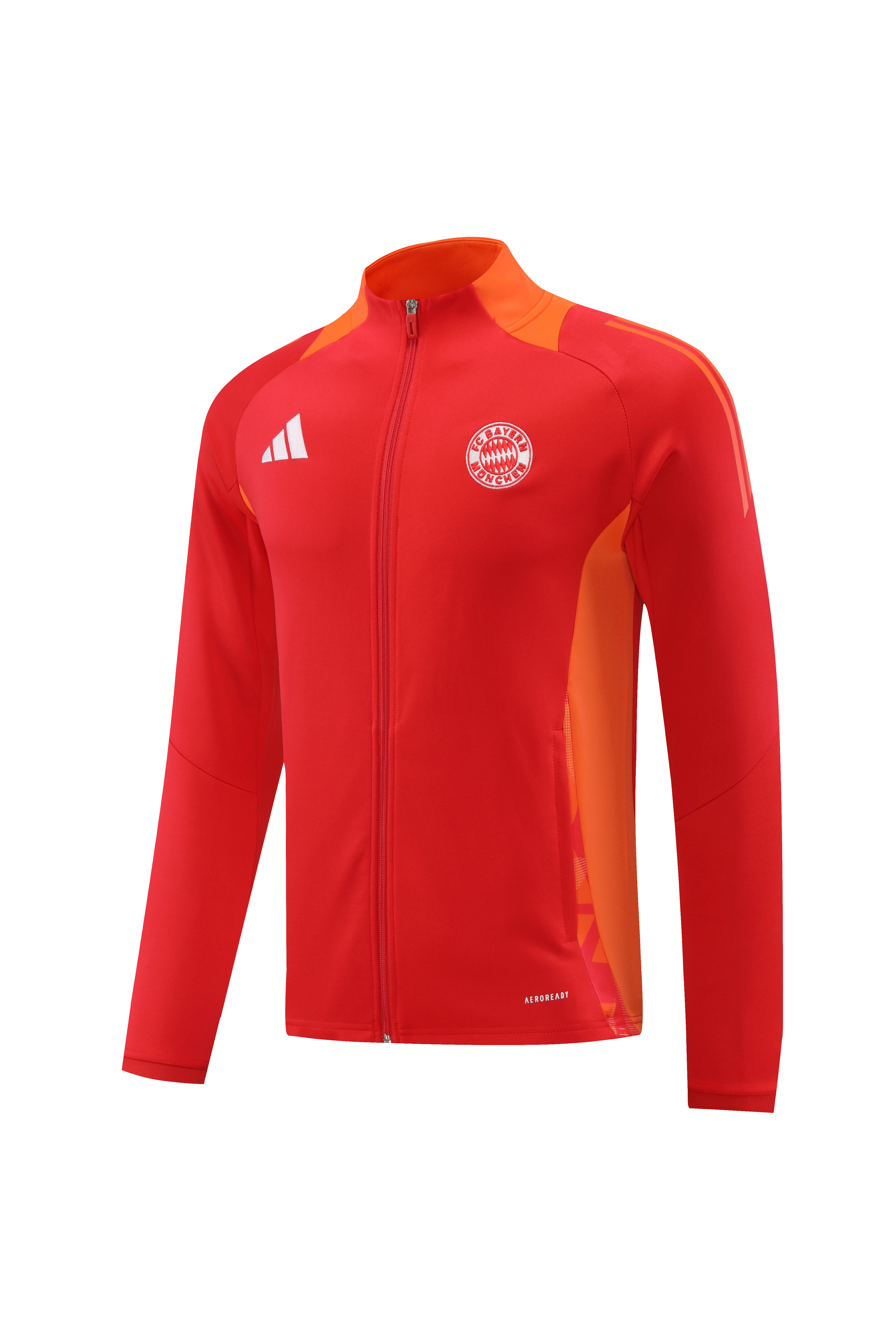 24-25 Bayern Munich Red Jacket Tracksuit/ 24-25拜仁红色夹克训练服
