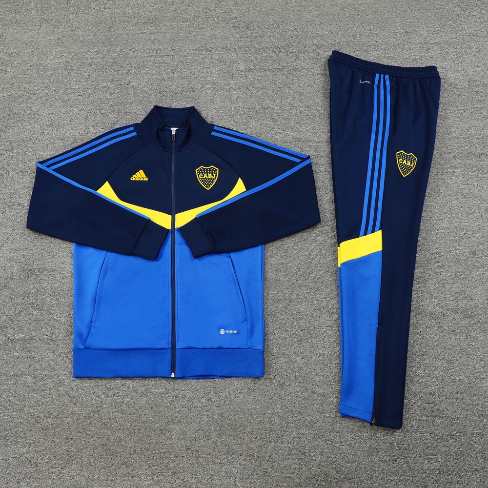 24-25 Boca Blue Jacket Tracksuit/ 24-25博卡蓝色夹克训练服