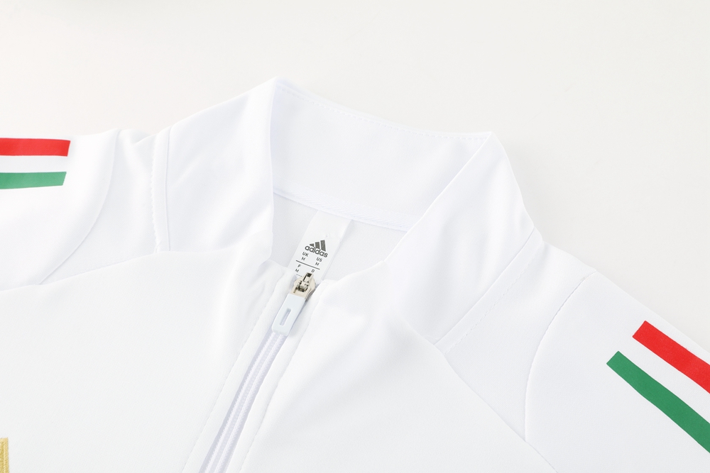 2024 Italy White Jacket Tracksuit/ 2024意大利白色夹克训练服