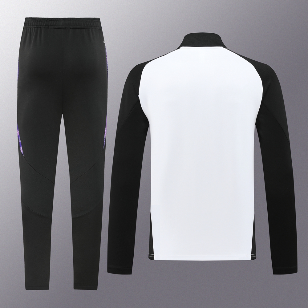 2024Germany White Jacket Tracksuit/ 2024德国白色夹克训练服