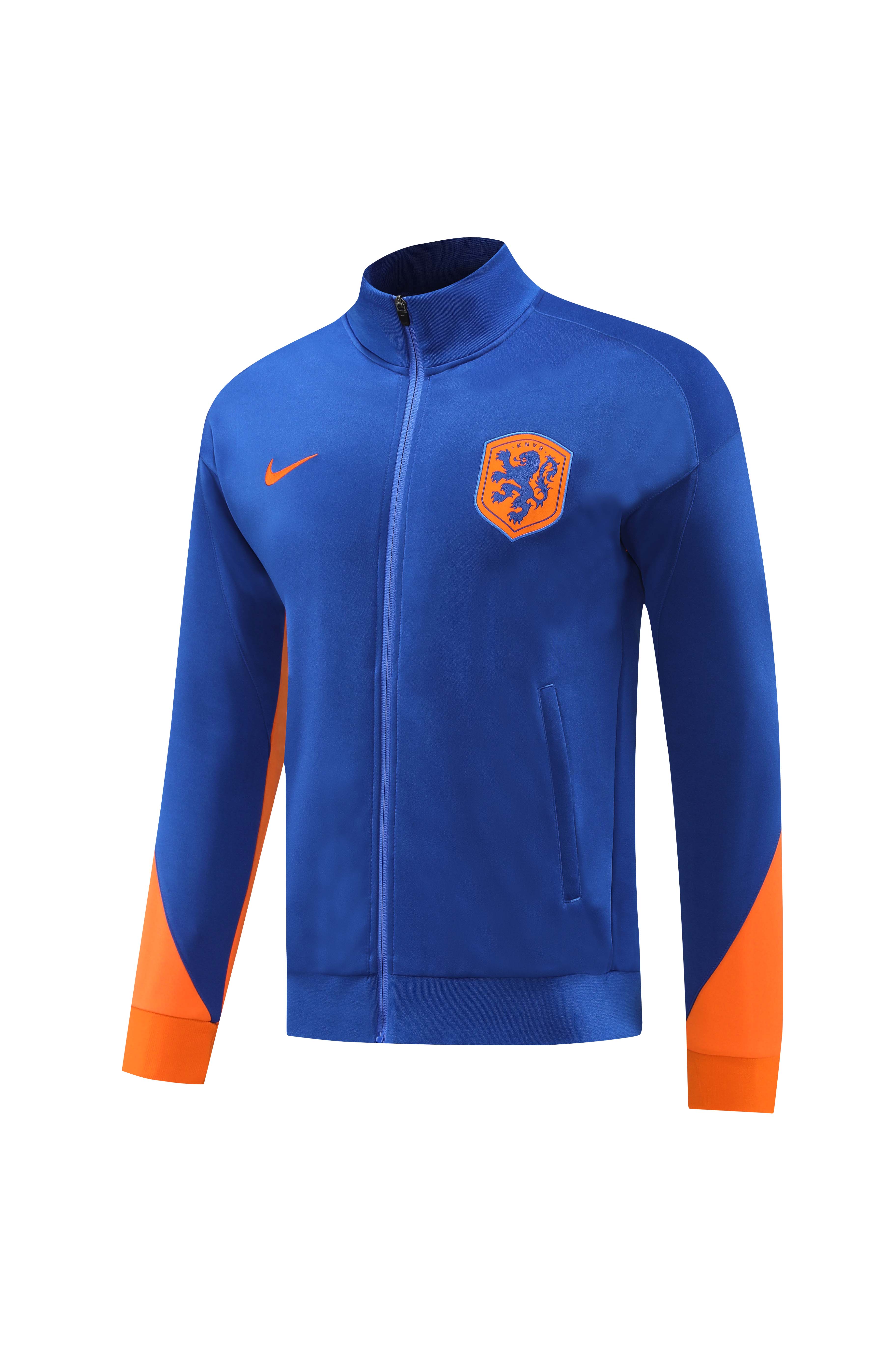 2024 Netherland Blue Jacket Tracksuit/ 2024荷兰蓝色夹克训练服