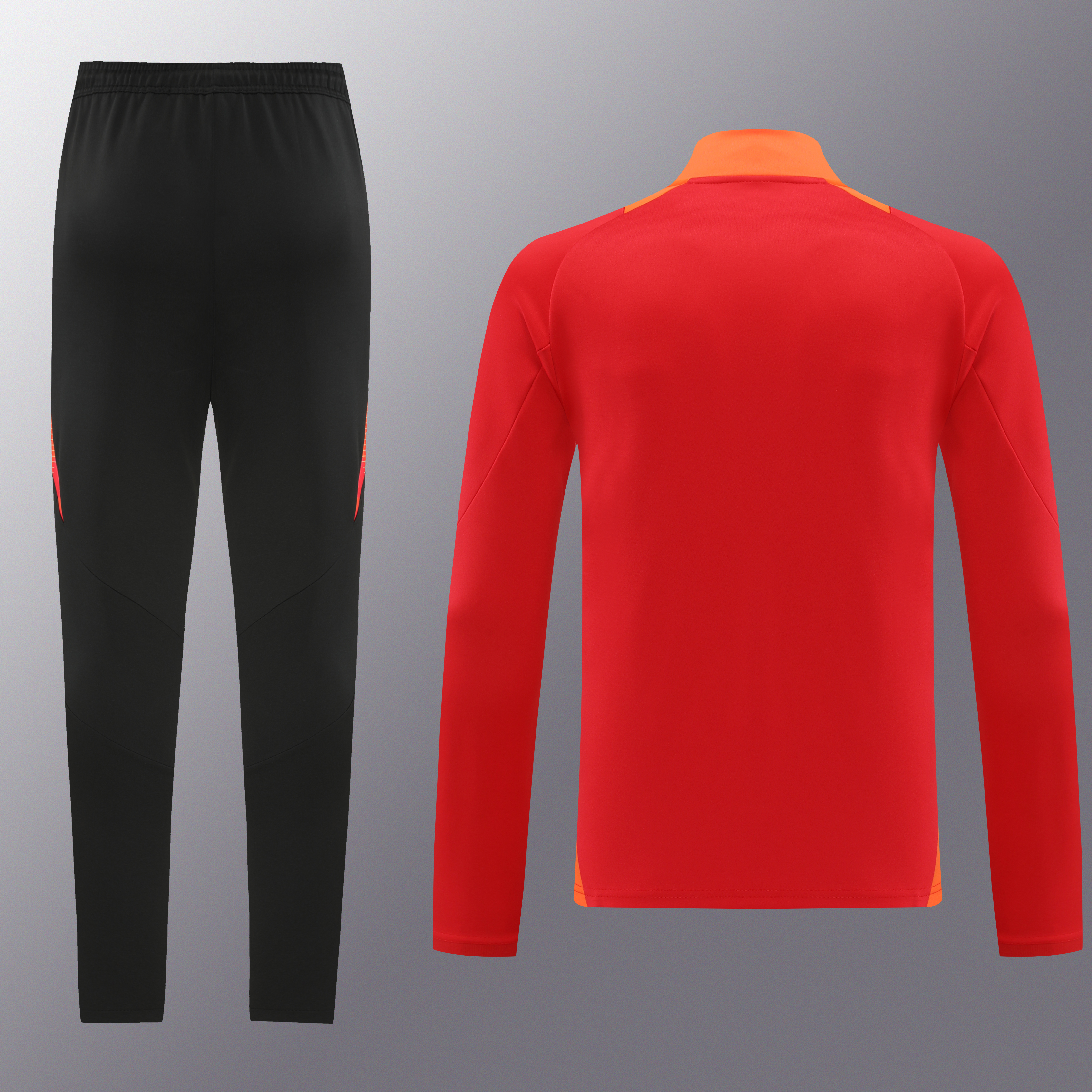 24-25 Bayern Munich Red Jacket Tracksuit/ 24-25拜仁红色夹克训练服