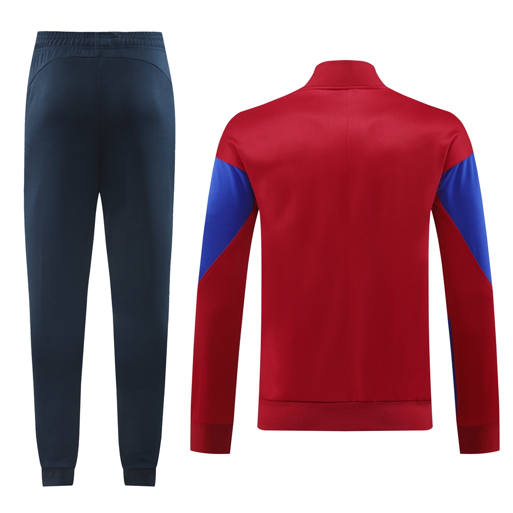 24-25 Barcelona Red Jacket Tracksuit/ 24-25巴萨红色夹克训练服