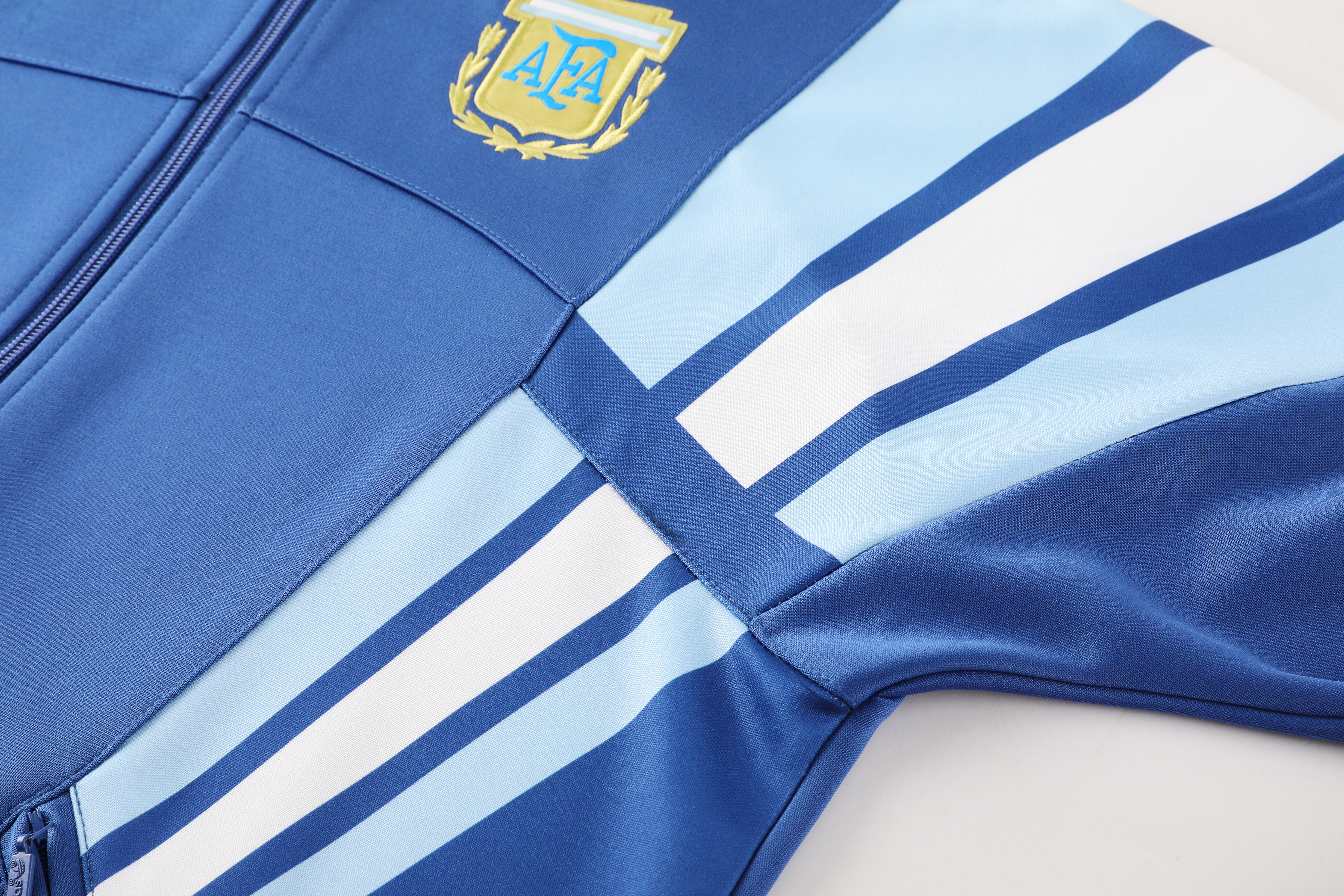 2024 Argentina Blue Jacket Tracksuit/ 24-25 阿根廷蓝色夹克训练服
