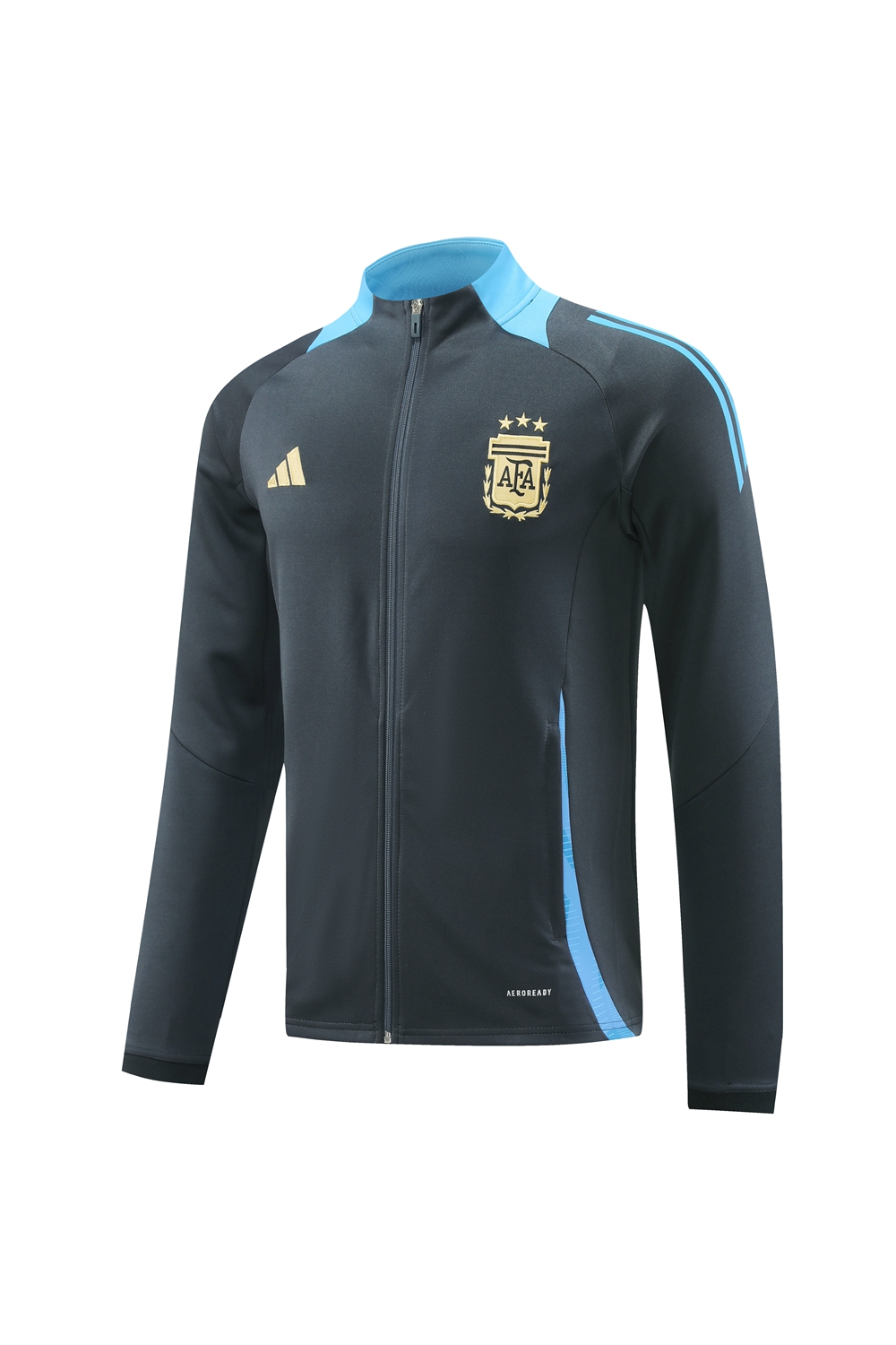 2024 Argentina Gray Jacket Tracksuit/ 2024阿根廷灰色夹克训练服