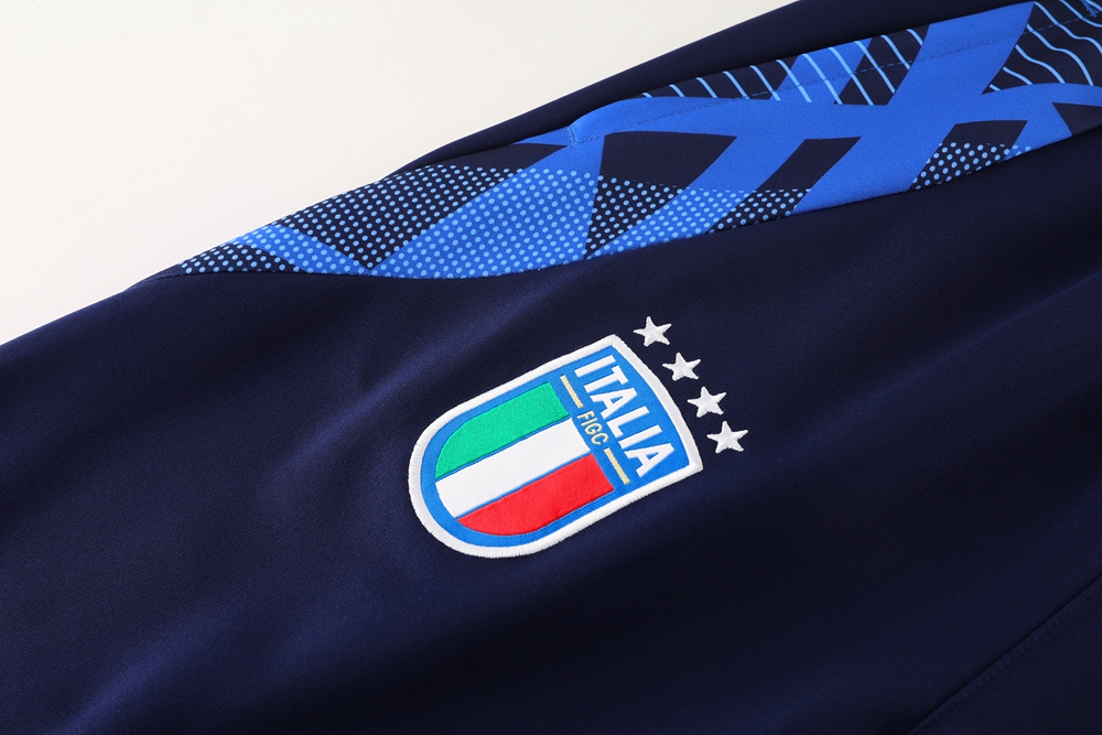 2024 Italy White Jacket Tracksuit/ 2024意大利白色夹克训练服