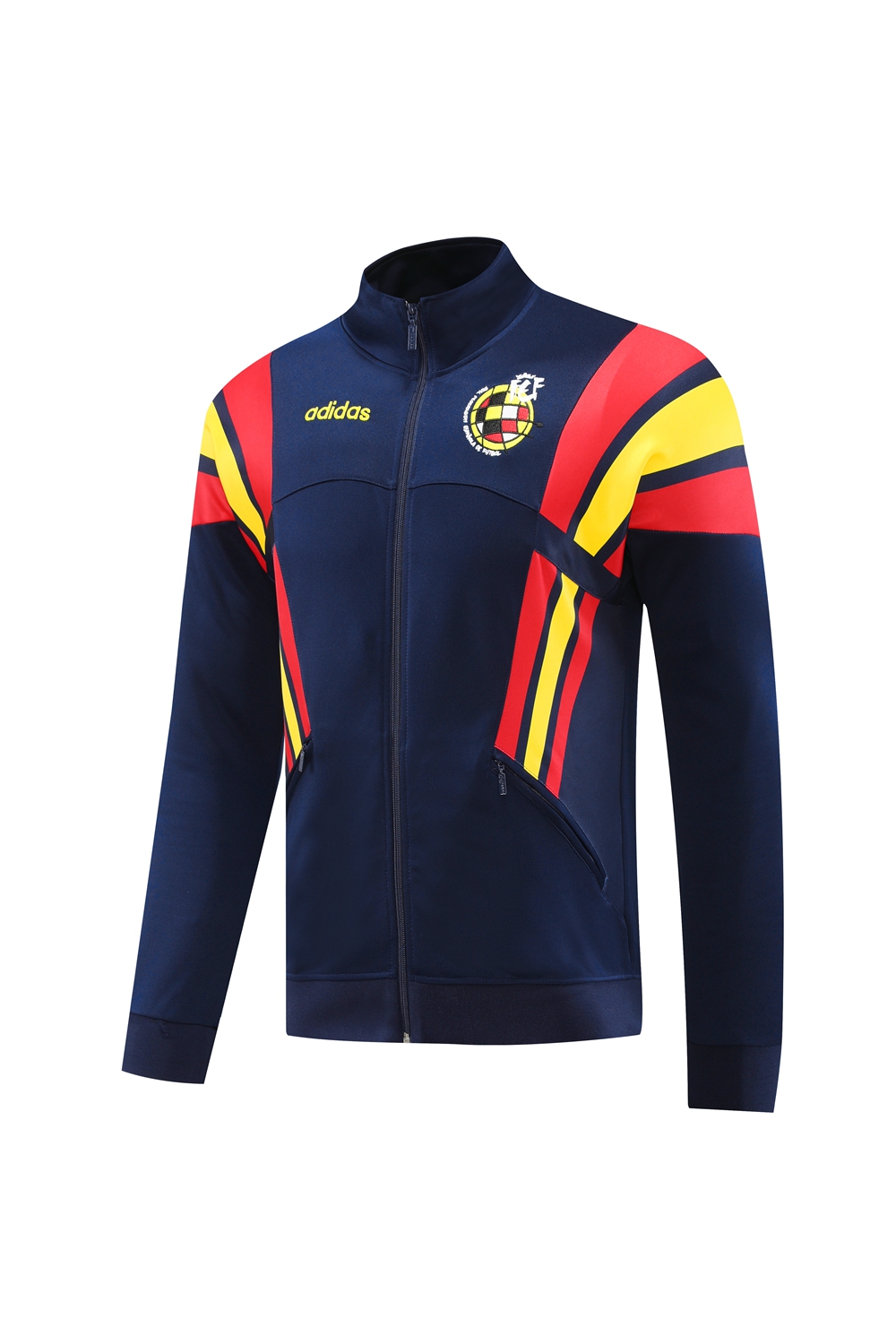 2024 Spain Dark Blue Jacket Tracksuit/ 24-25 西班牙蓝色夹克训练服