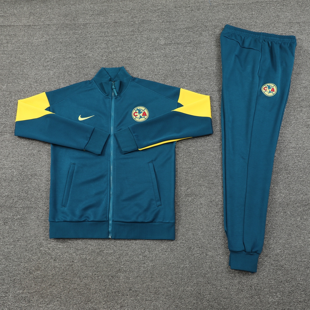 24-25 America Green Jacket Tracksuit/ 24-25美洲绿色夹克训练服