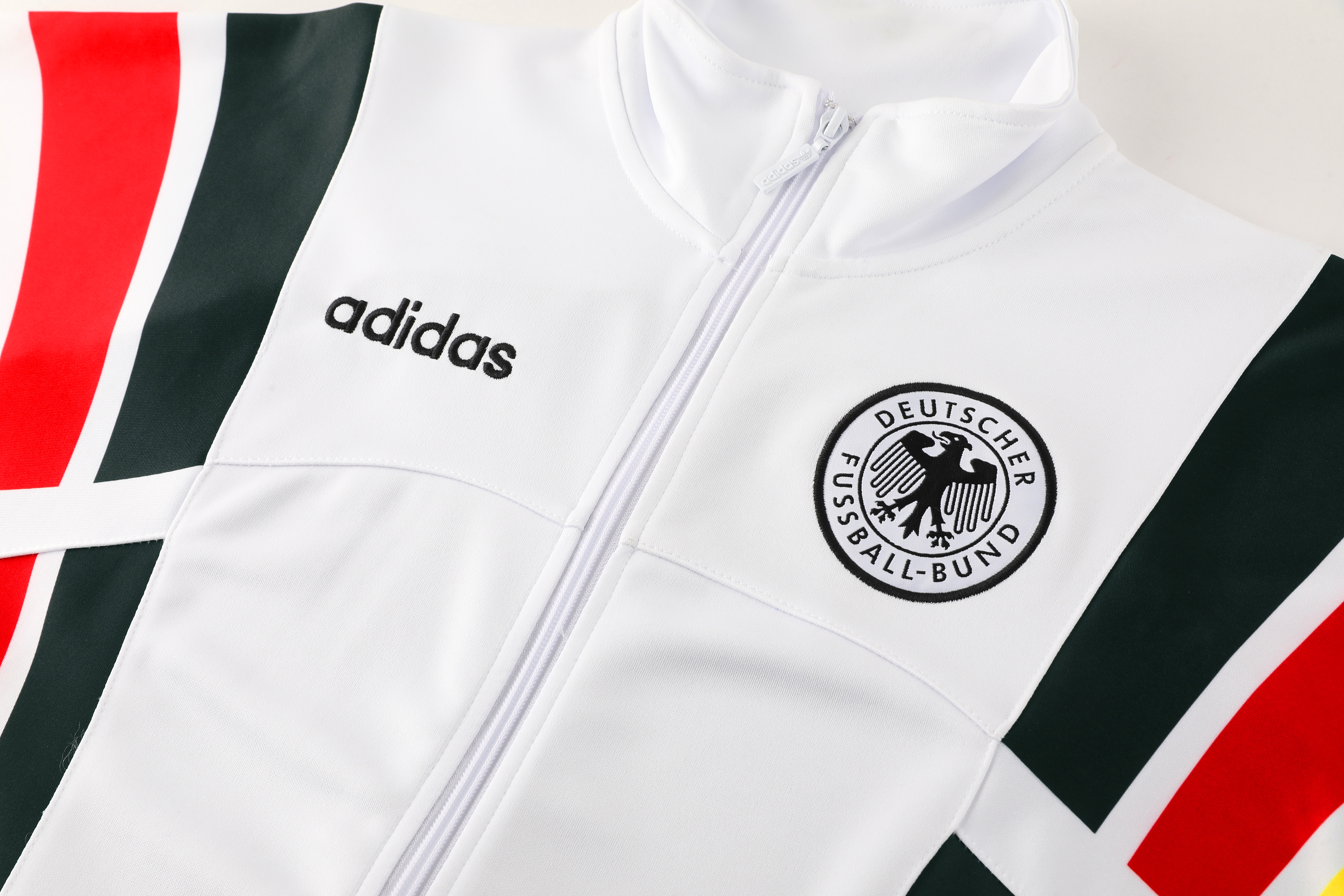 2024Germany White Jacket Tracksuit/ 2024德国白色夹克训练服