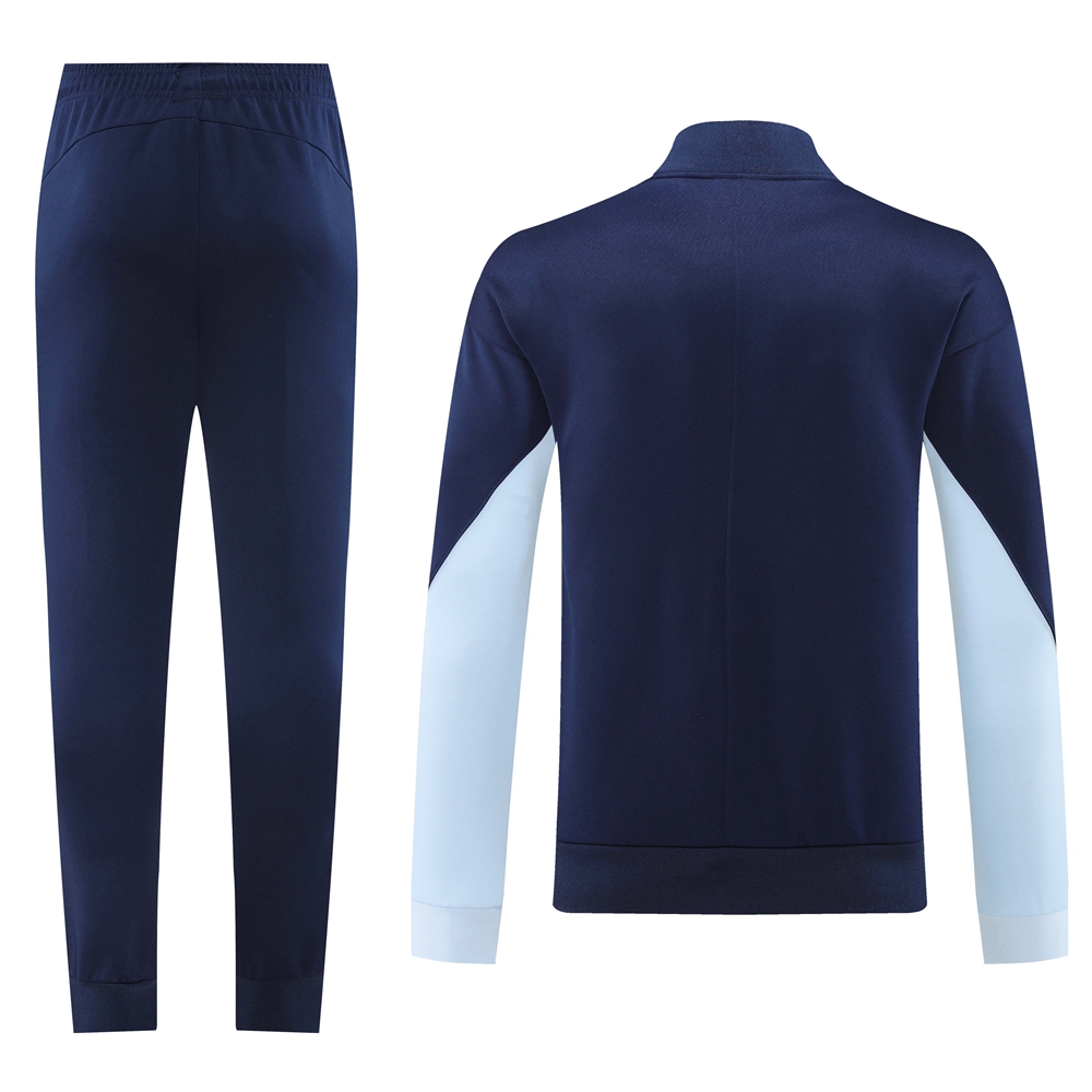 2024 France Blue Jacket Tracksuit/2024法国夹克训练服