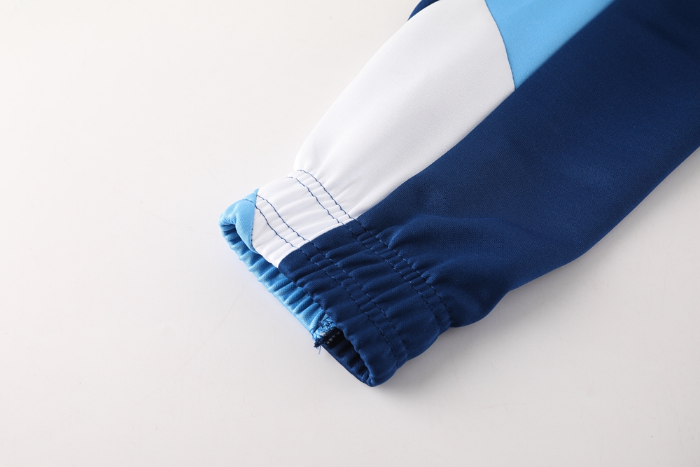 24-25 Olympique Marseille Blue Jacket Tracksuit/ 24-25马赛夹克训练服