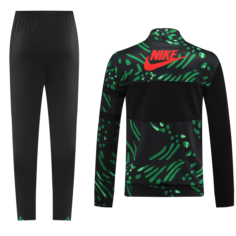 2024 Nigeria Green Jacket Tracksuit/2024尼日尼亚夹克训练服
