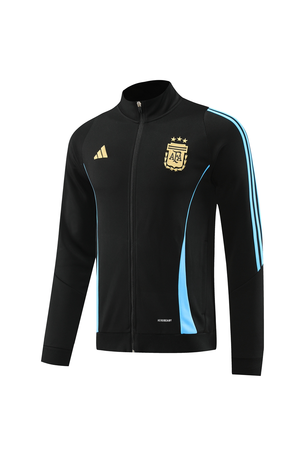 2024 Argentina Black Jacket Tracksuit/ 2024阿根廷黑色夹克训练服