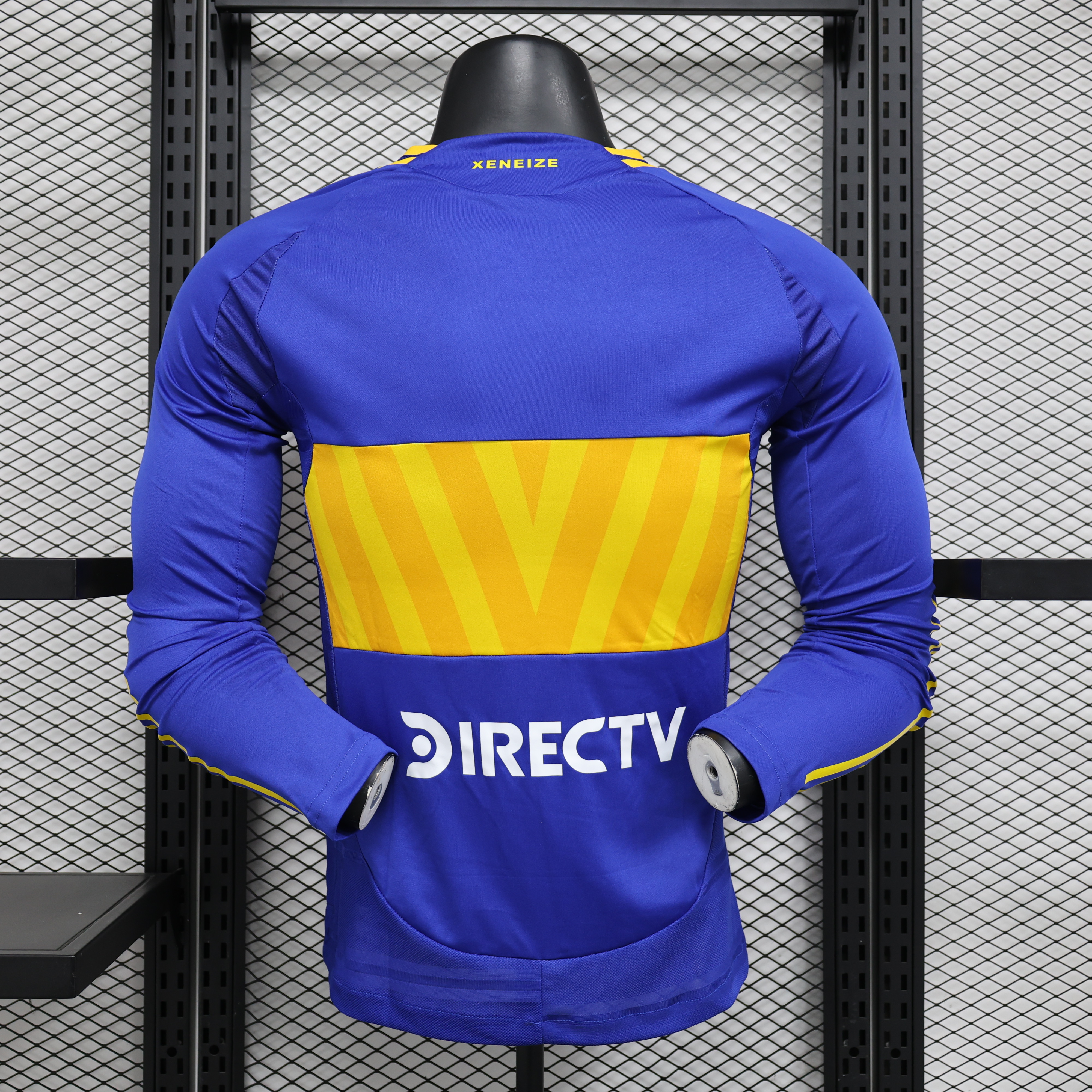 24-25 Boca Juniors Home Long Sleeve Player Jersey/ 24-25 博卡主场长袖球员