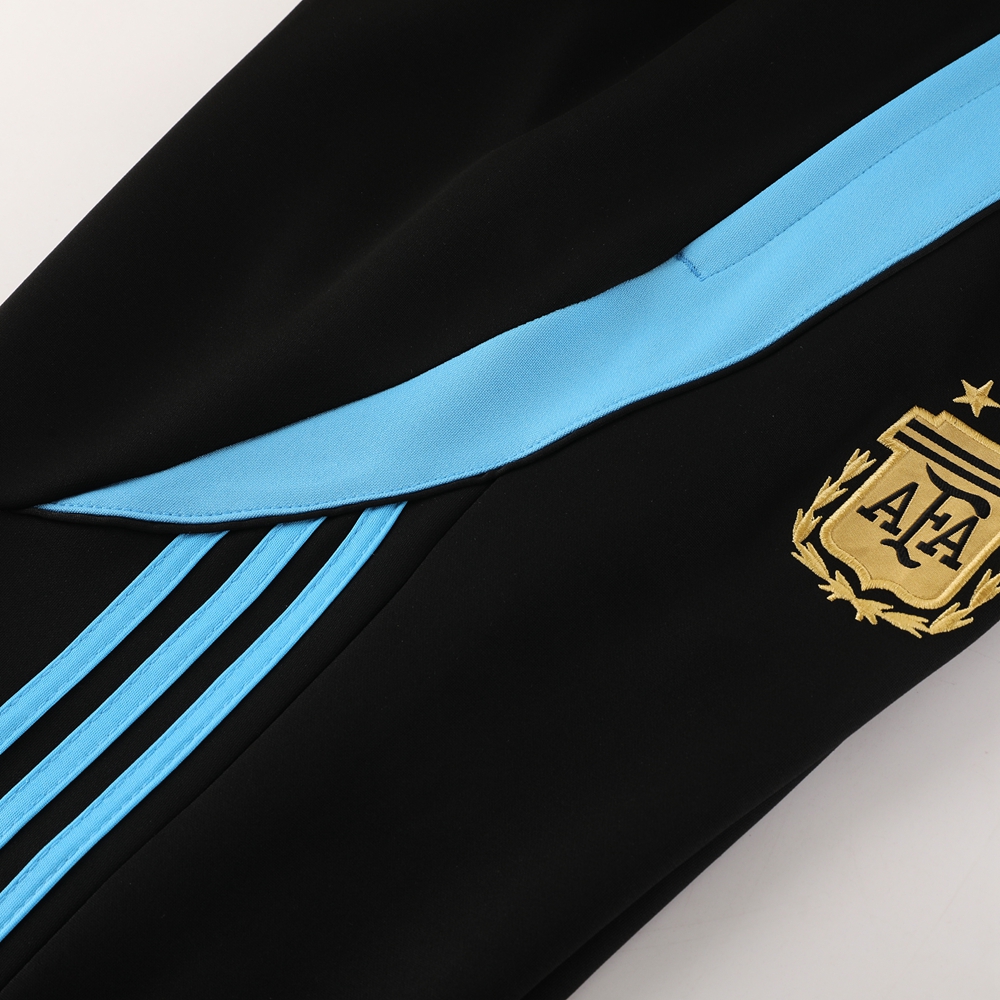 2024 Argentina Black Jacket Tracksuit/ 2024阿根廷黑色夹克训练服