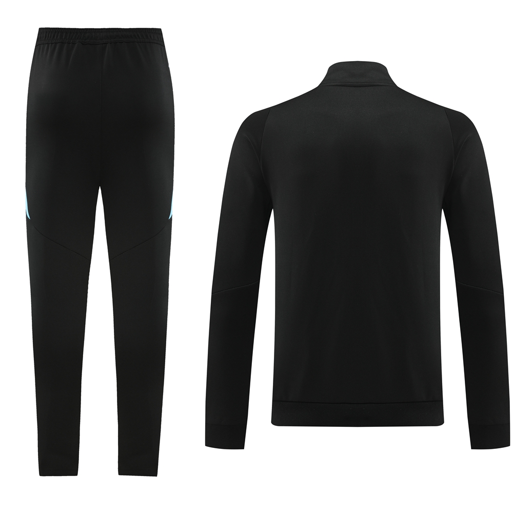 2024 Argentina Black Jacket Tracksuit/ 2024阿根廷黑色夹克训练服