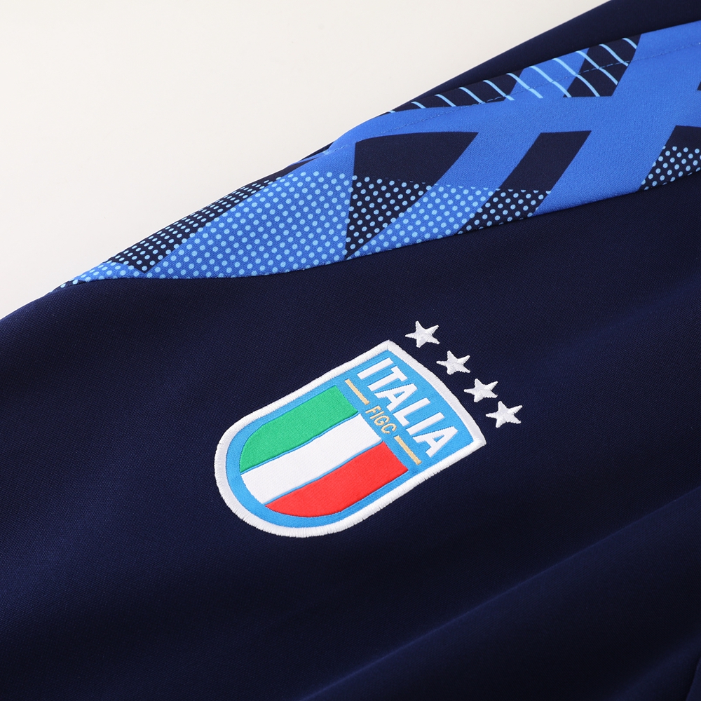 2024 Italy Blue Jacket Tracksuit/ 2024意大利蓝色夹克训练服
